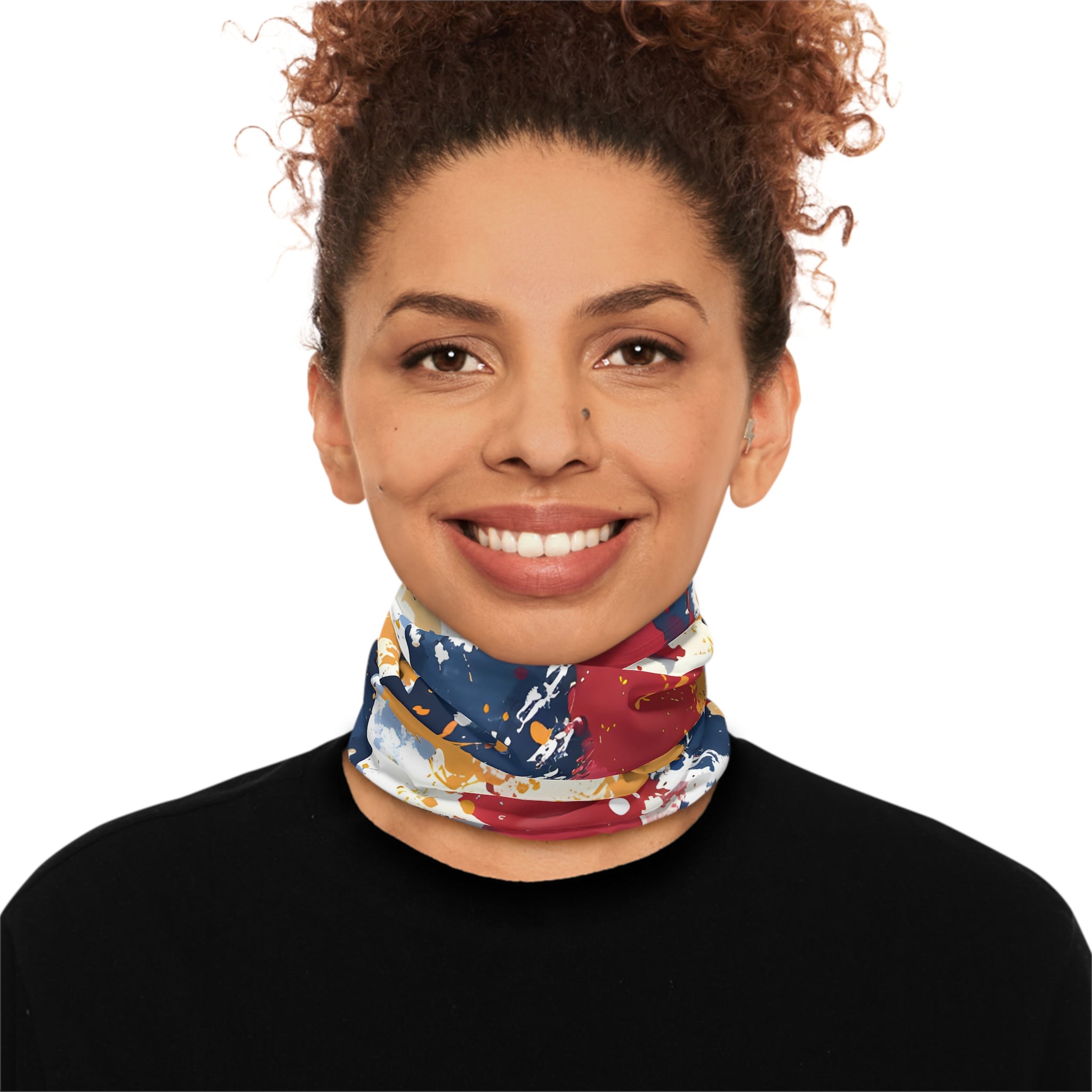 Gaiters - Crimson Golds Music Fest Lightweight Neck Gaiter - Acid Daddy