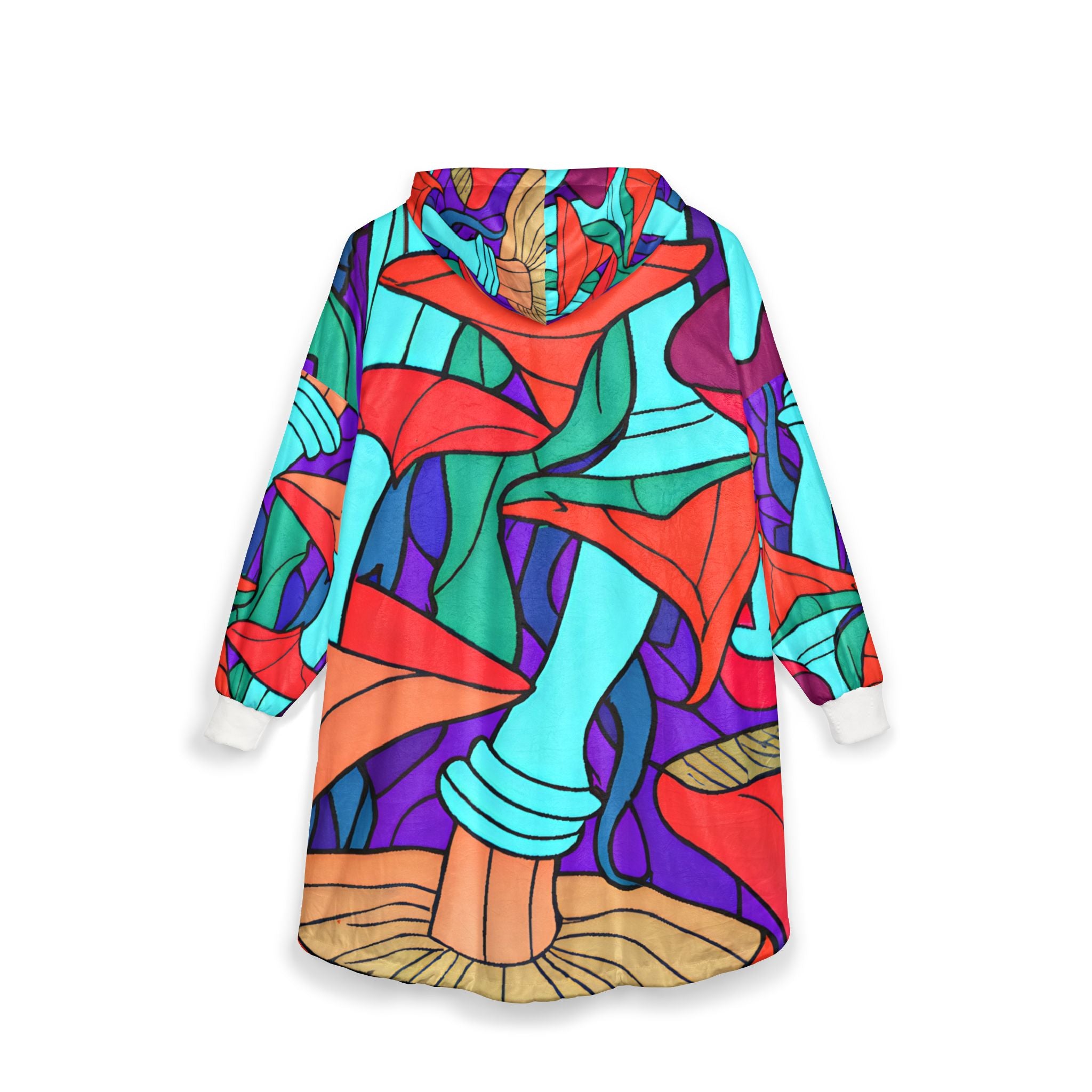 Mushroom Rip Unisex Hooded Blanket