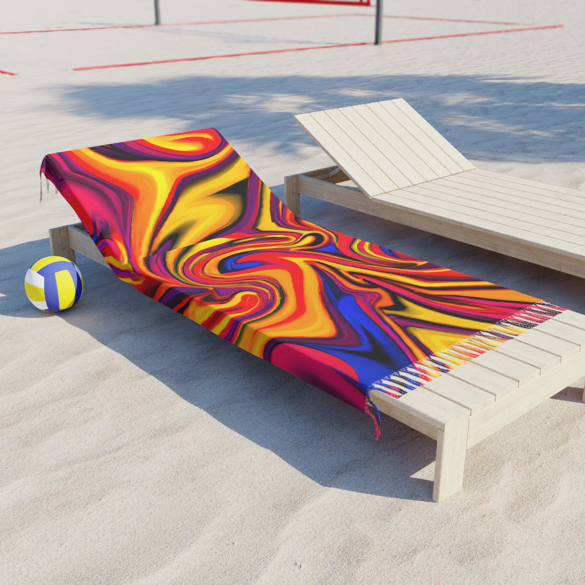 Beach Blankets - Fruity Beats Festival Boho Beach Blanket - Acid Daddy