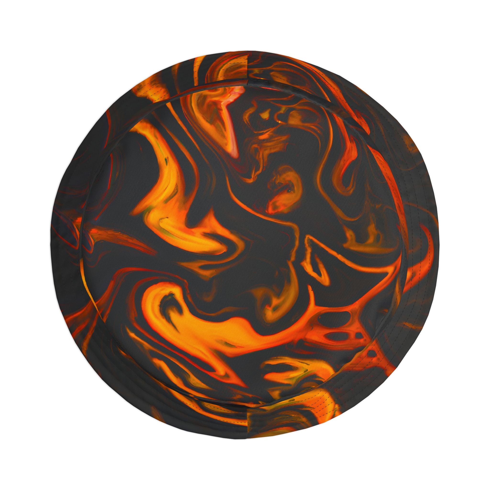 Black Flame Bucket Hat