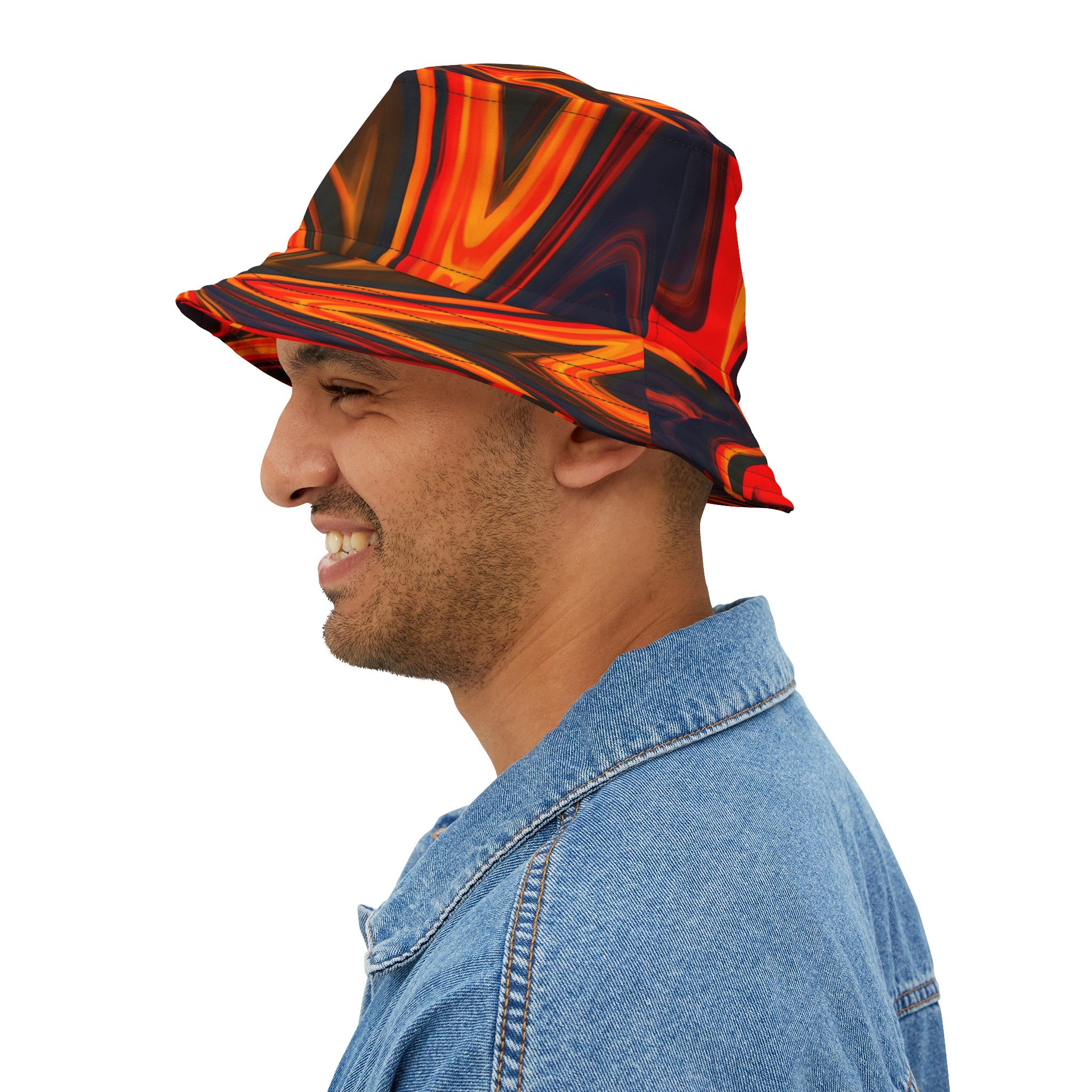 Hats - Festival Firestarter Chic Bucket Hat - Acid Daddy