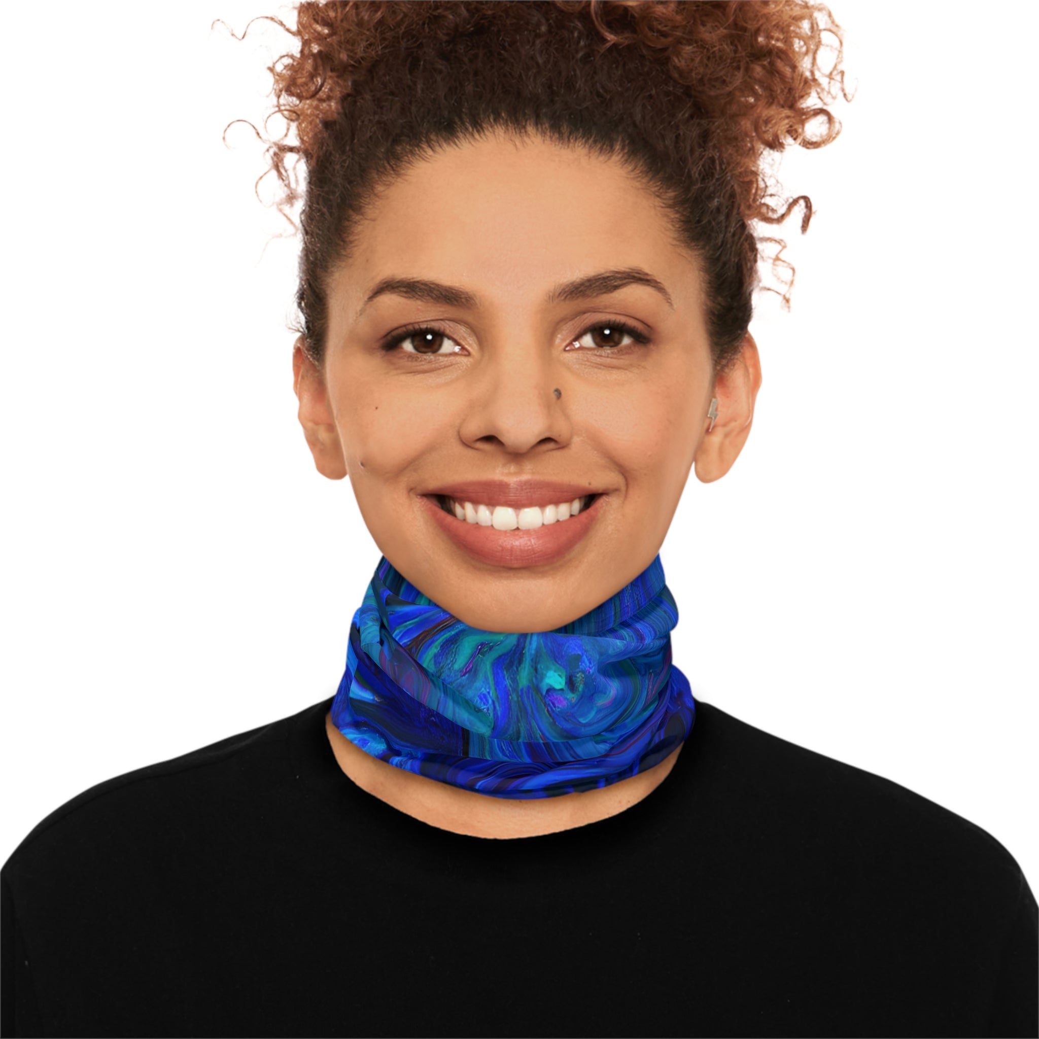 Visceral Blue Lightweight Neck Gaiter