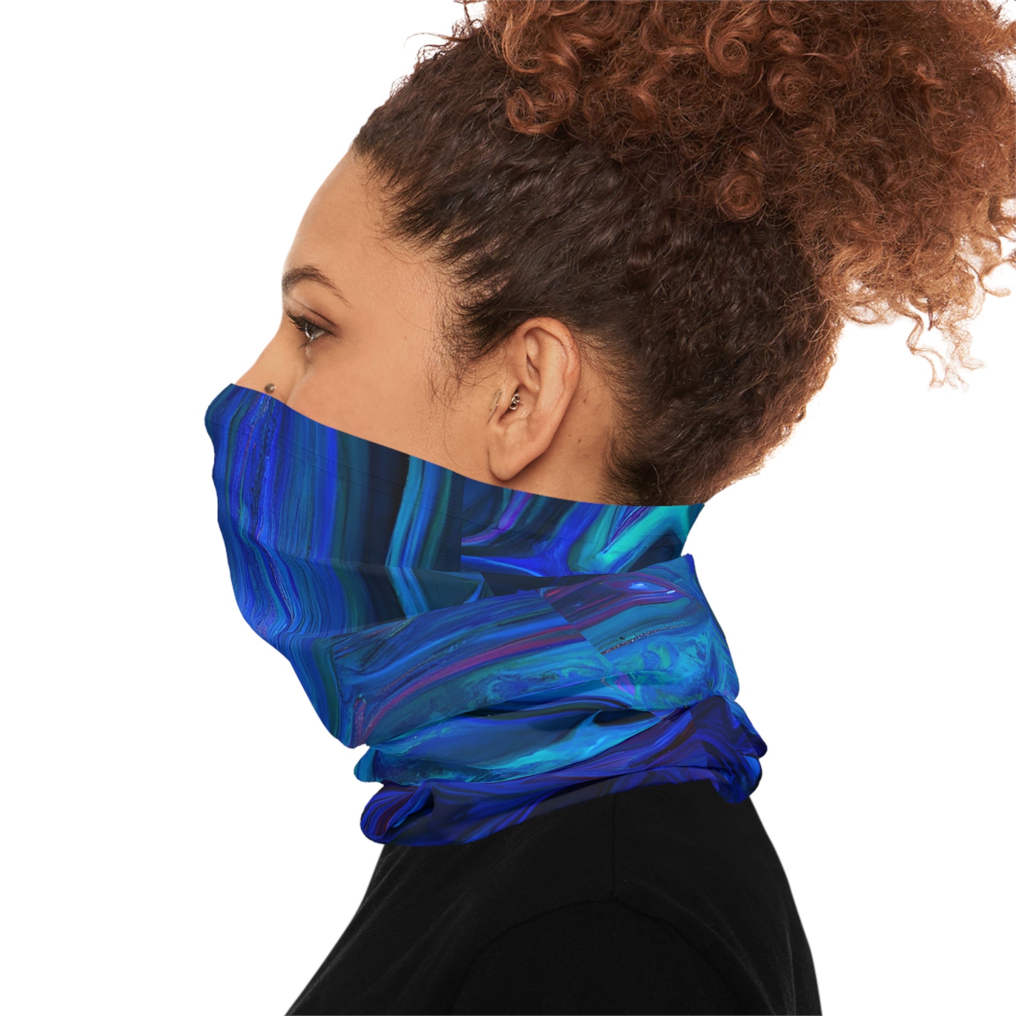 Visceral Blue Lightweight Neck Gaiter