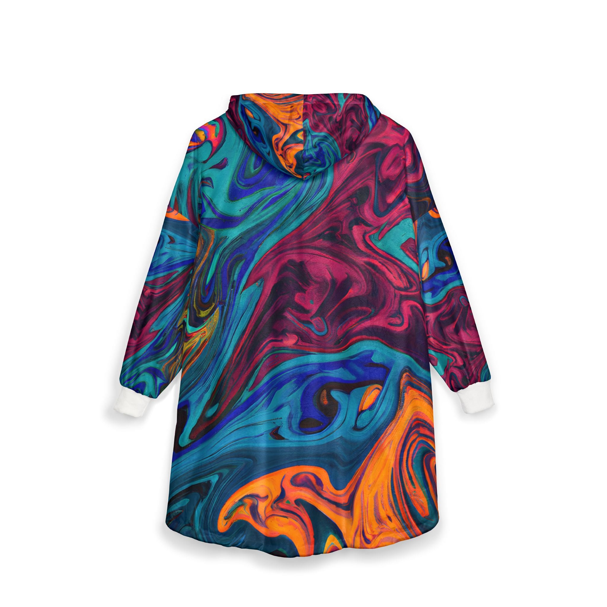 Mosaic Stir Unisex Hooded Blanket