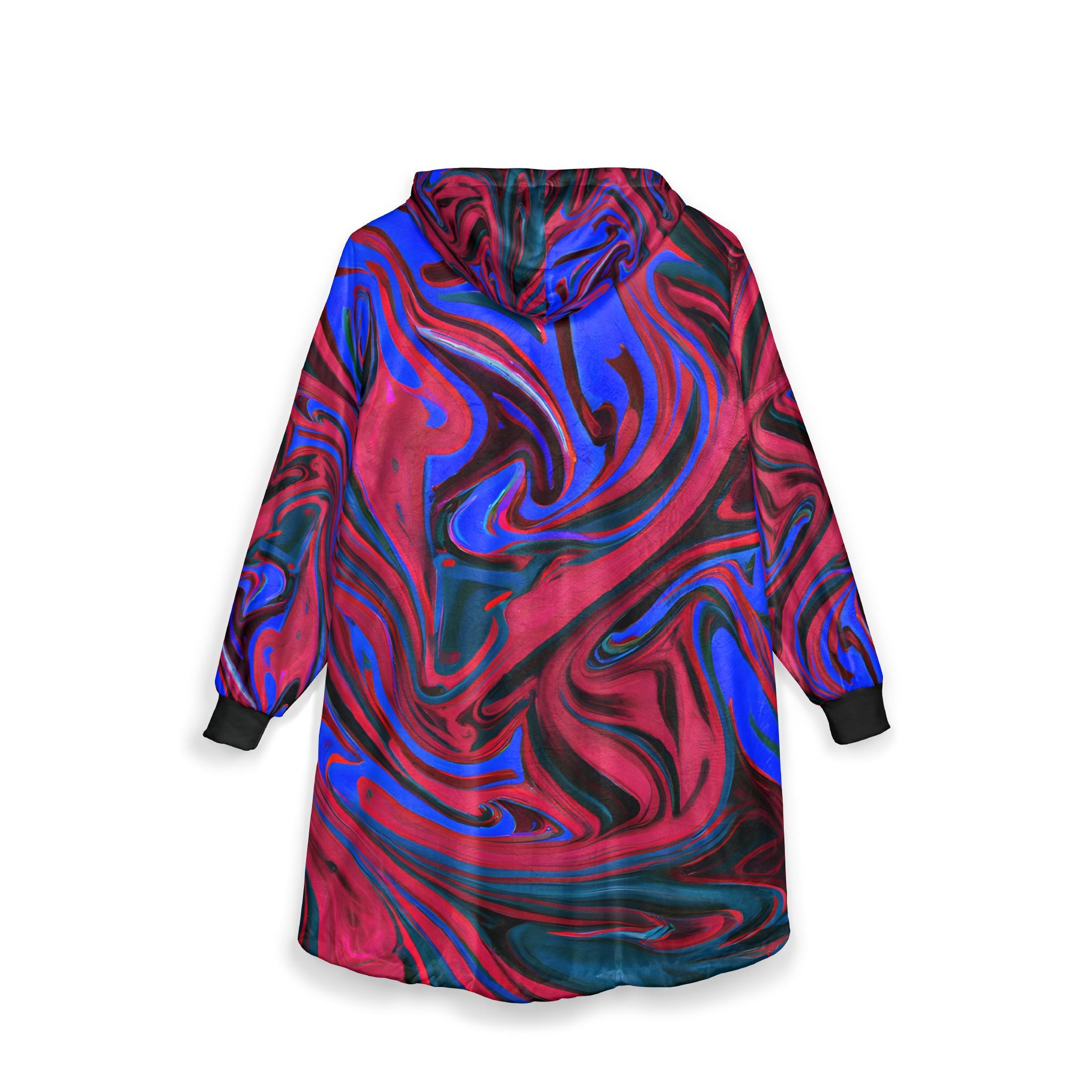 Blue Hues Unisex Hooded Blanket