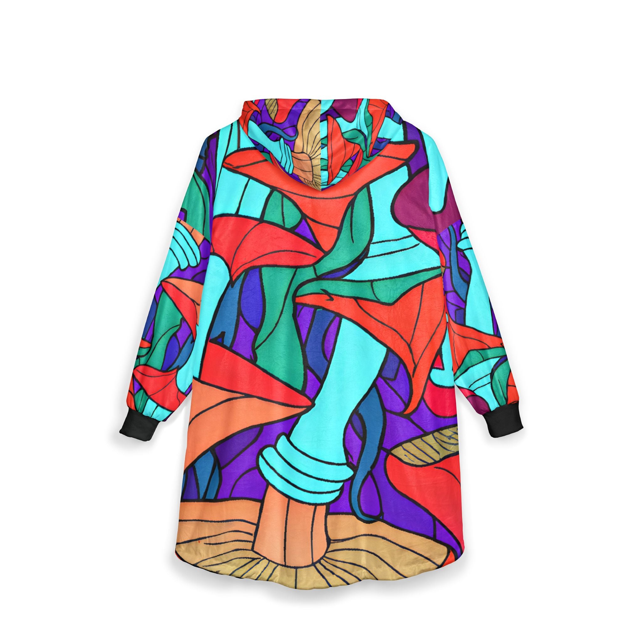 Mushroom Rip Unisex Hooded Blanket