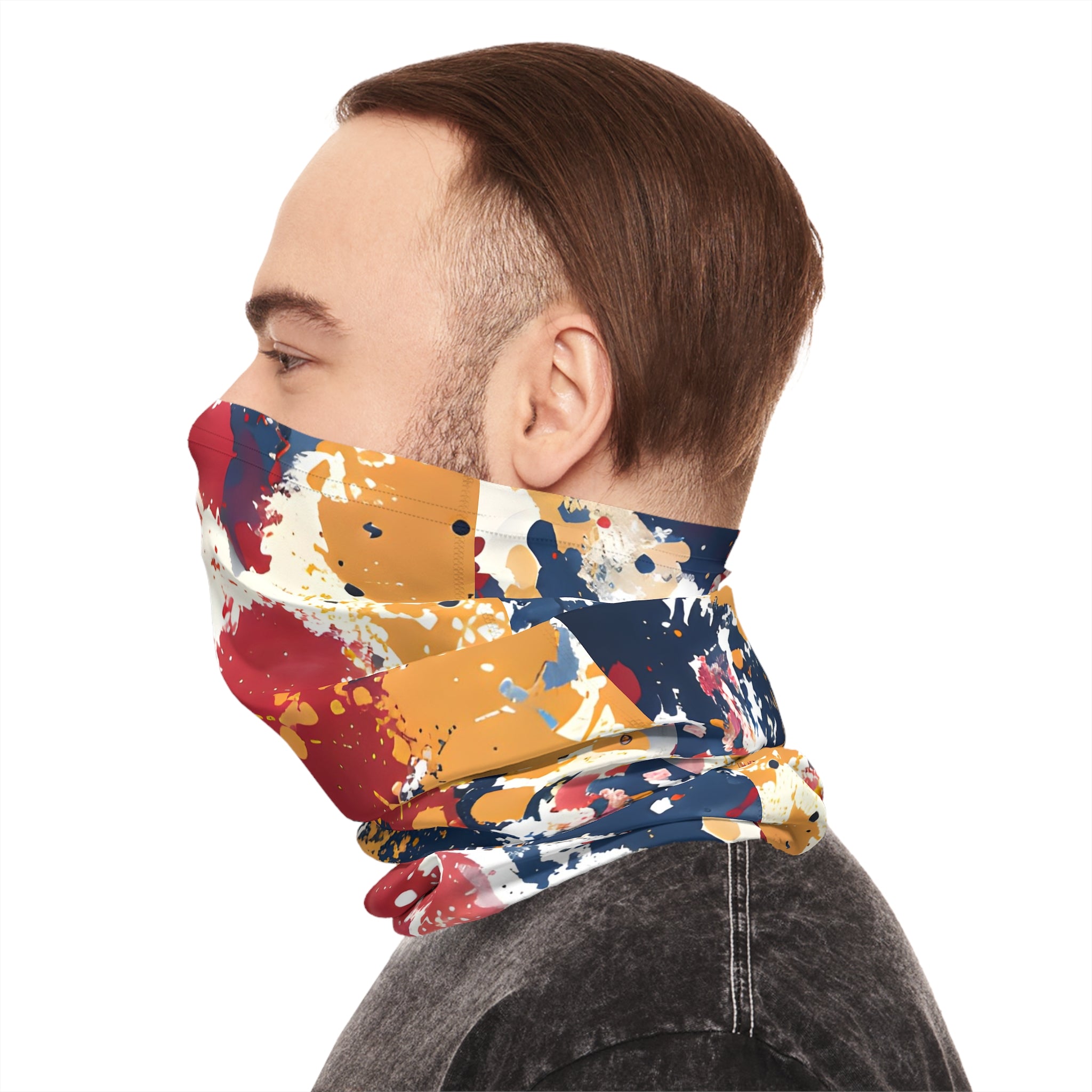 Gaiters - Crimson Golds Music Fest Lightweight Neck Gaiter - Acid Daddy
