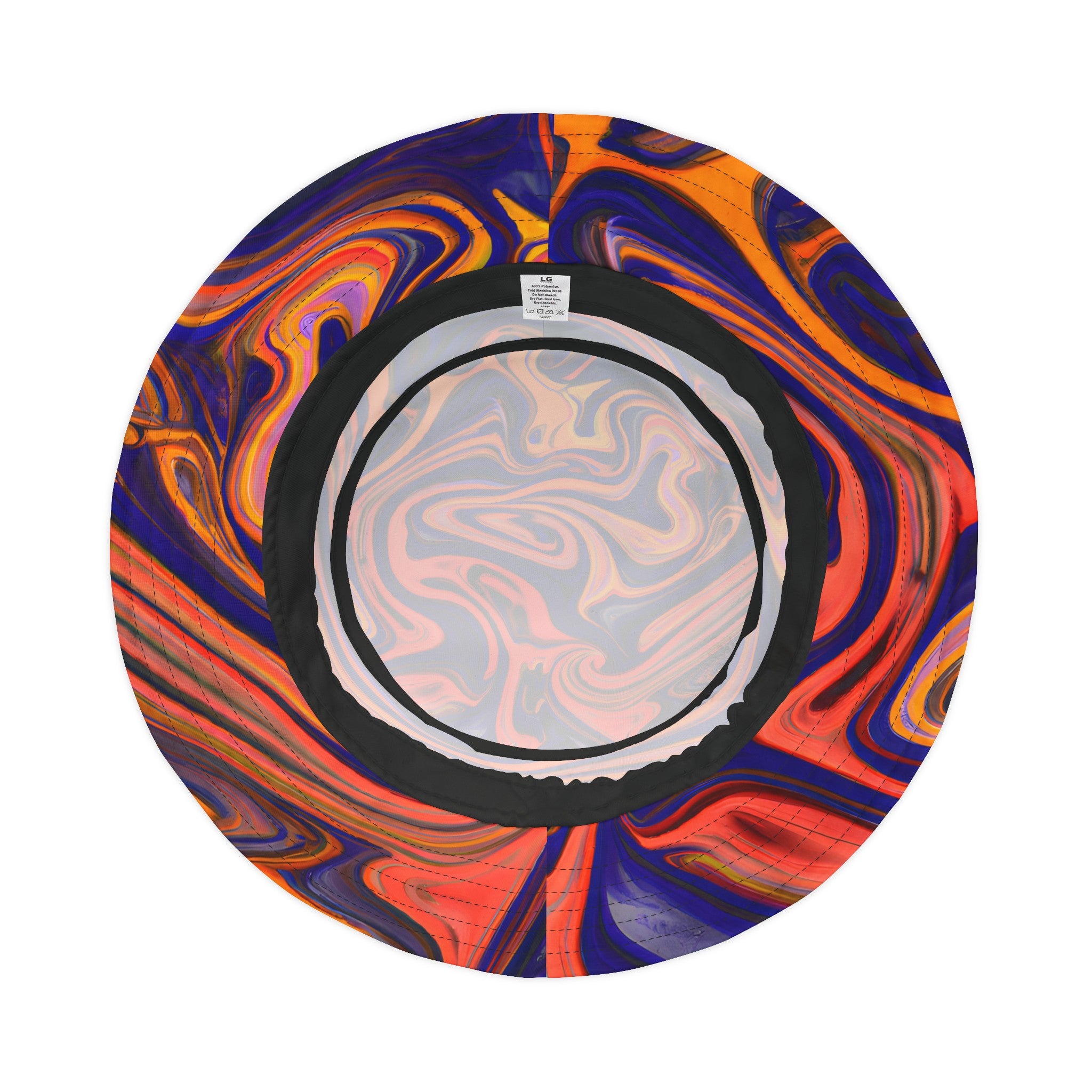 Hats - Transcendent Zen Beats Bucket Hat - Acid Daddy