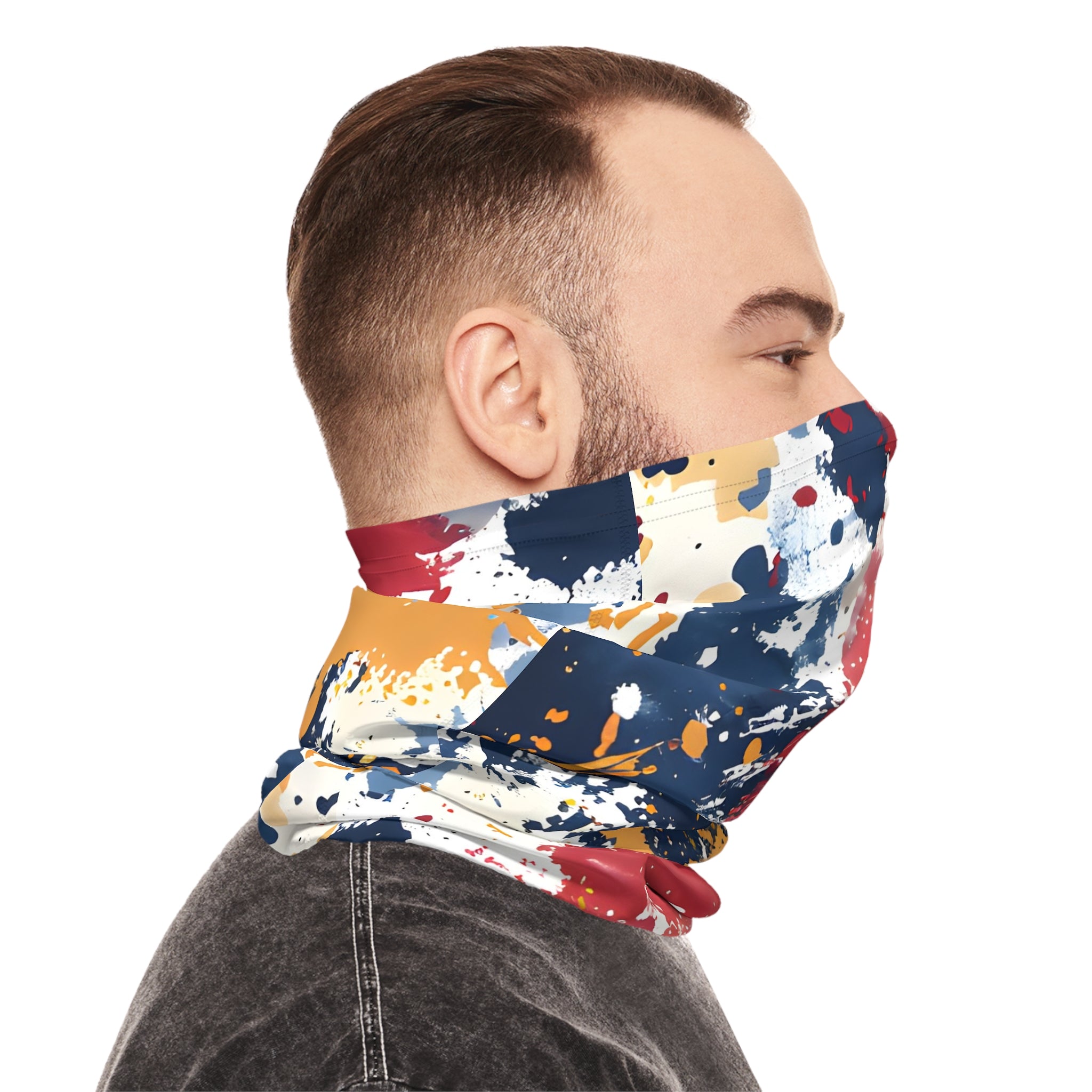 Gaiters - Crimson Golds Music Fest Lightweight Neck Gaiter - Acid Daddy