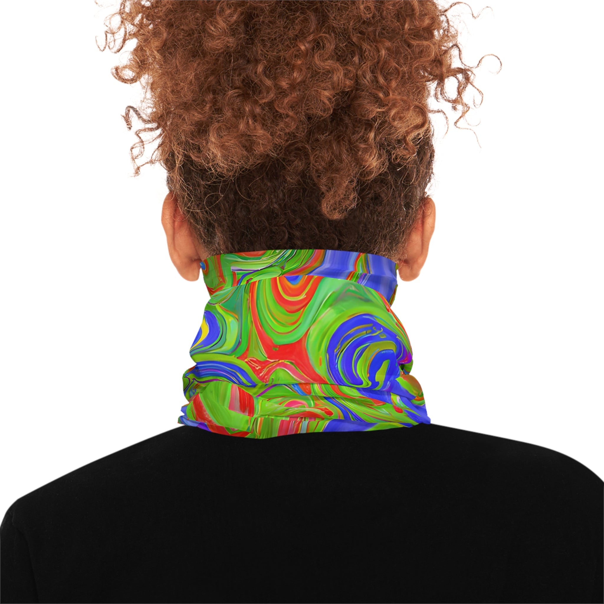 Gaiters - Acid Drip Green Lightweight Neck Gaiter - Acid Daddy