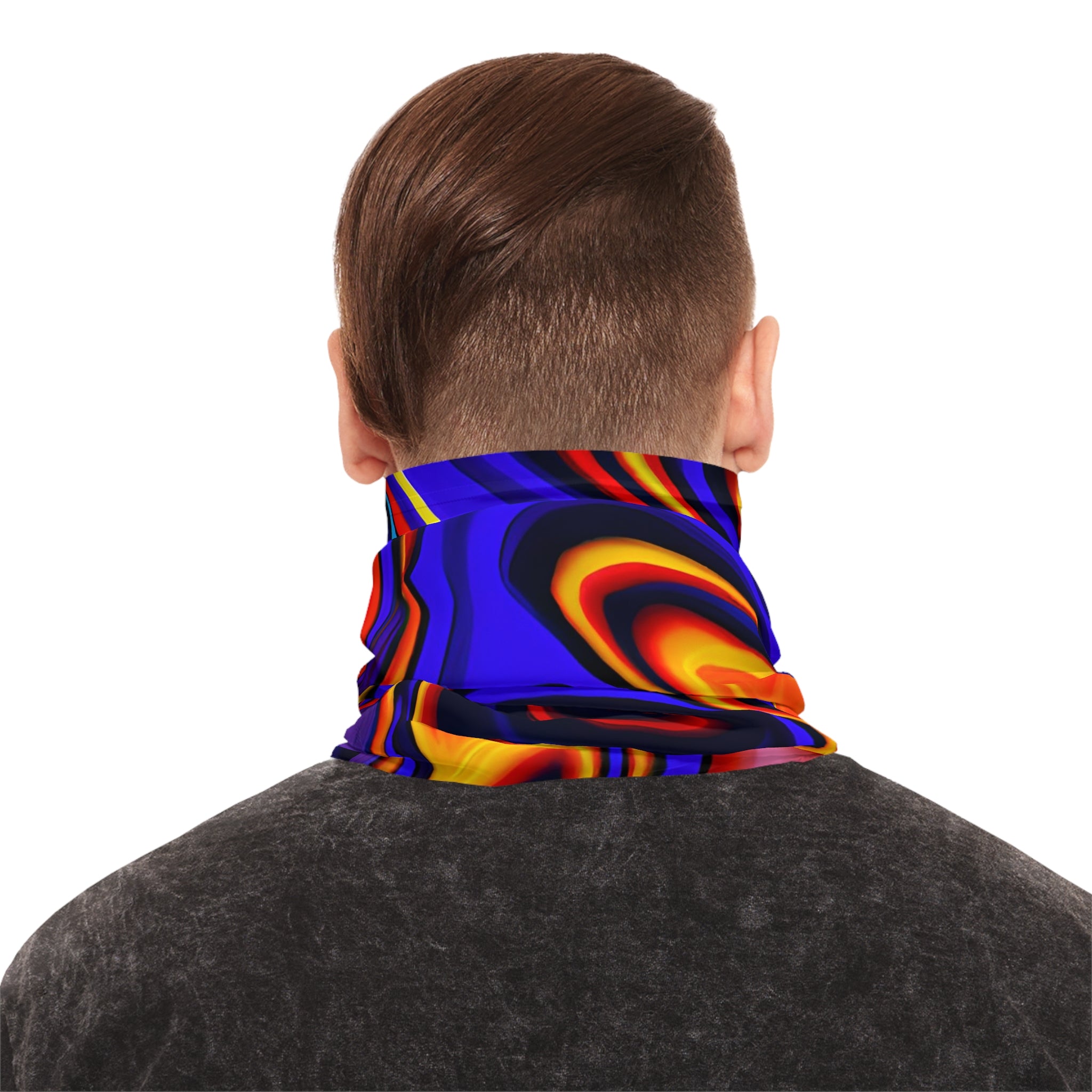 Gaiters - Blue Flame Midweight Neck Gaiter - Acid Daddy