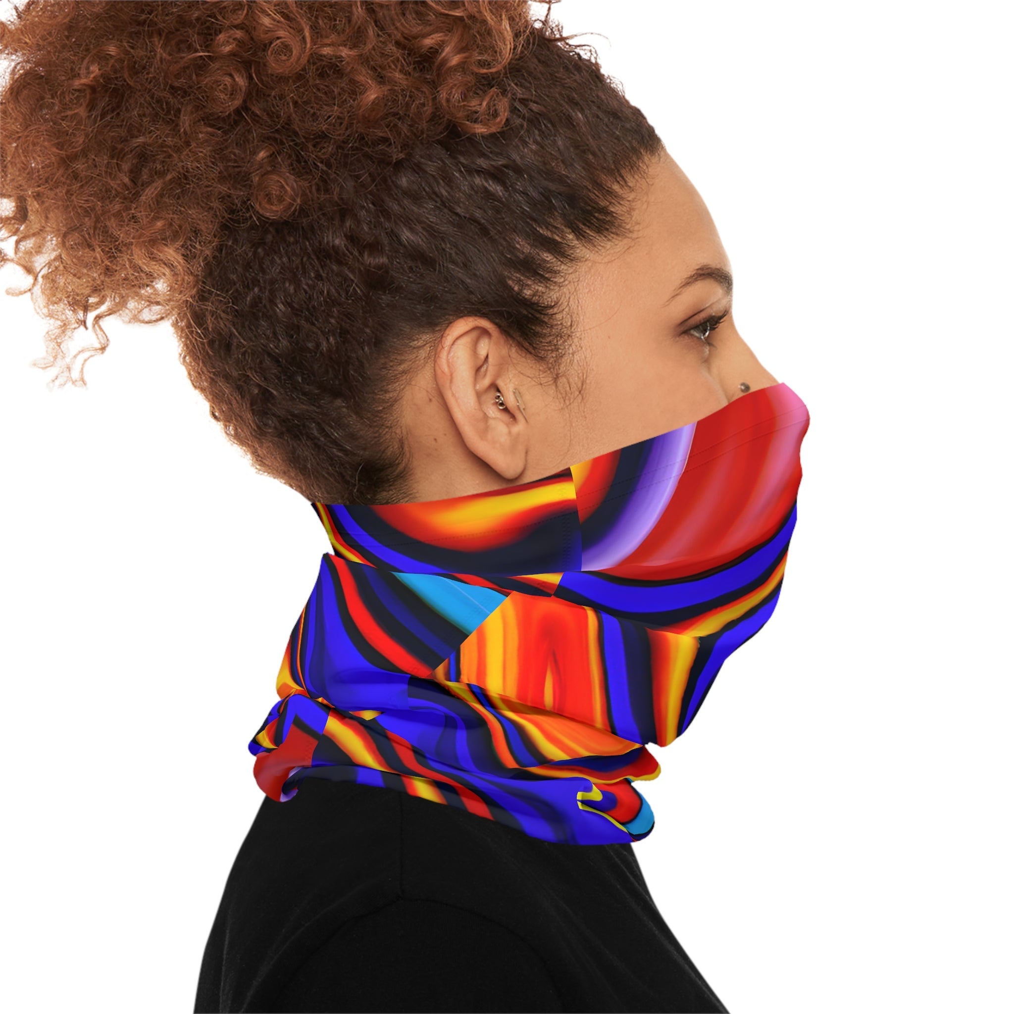 Gaiters - Blue Flame Midweight Neck Gaiter - Acid Daddy
