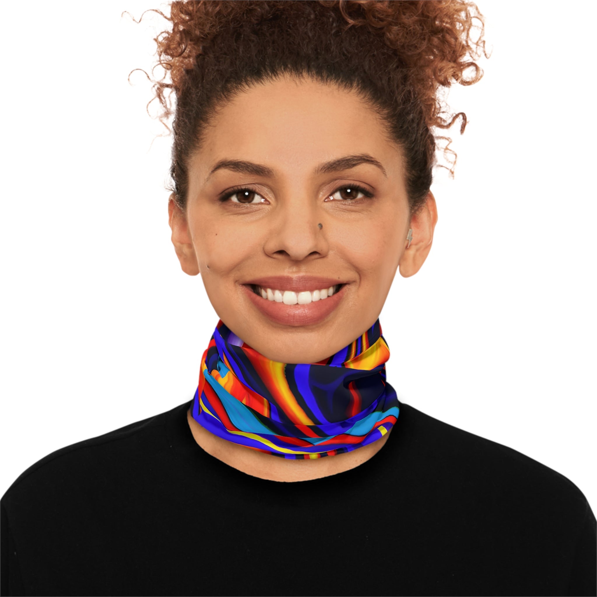 Gaiters - Blue Flame Midweight Neck Gaiter - Acid Daddy