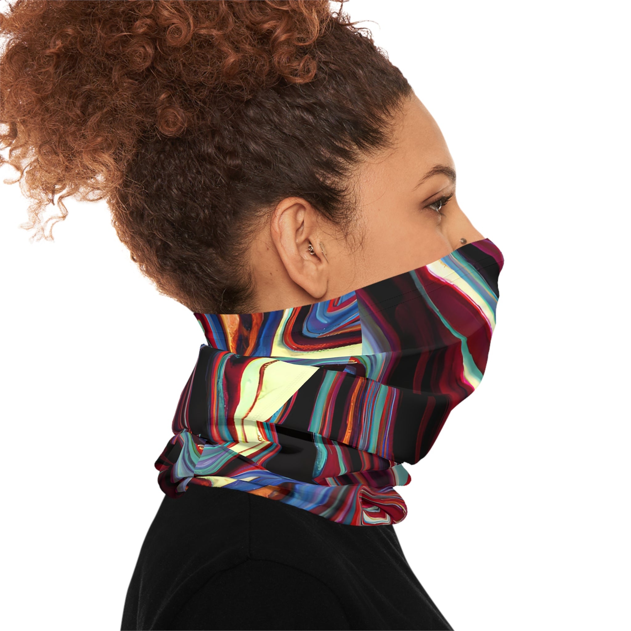 Gaiters - Colorado Cream Swirl Lightweight Neck Gaiter - Acid Daddy