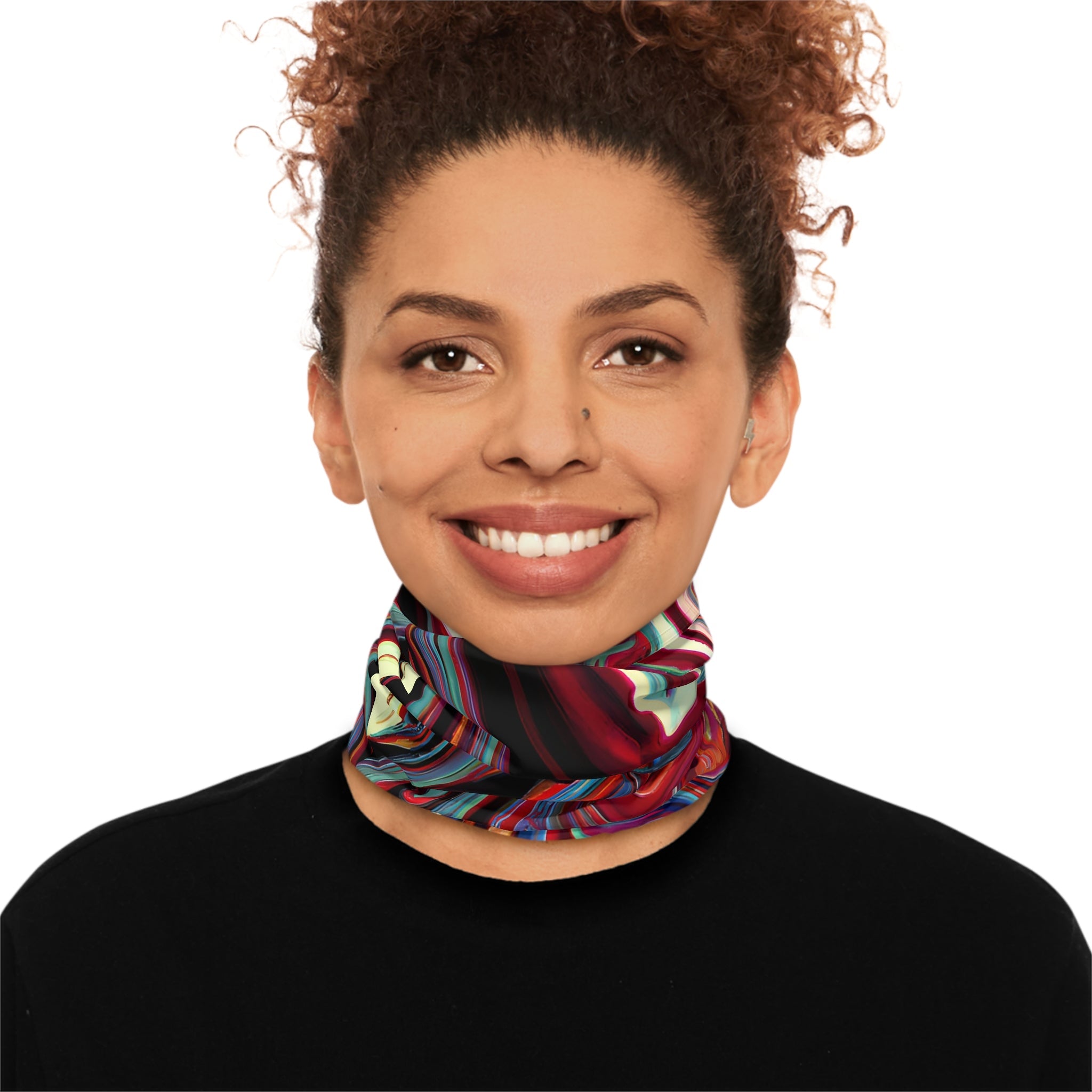 Gaiters - Colorado Cream Swirl Lightweight Neck Gaiter - Acid Daddy