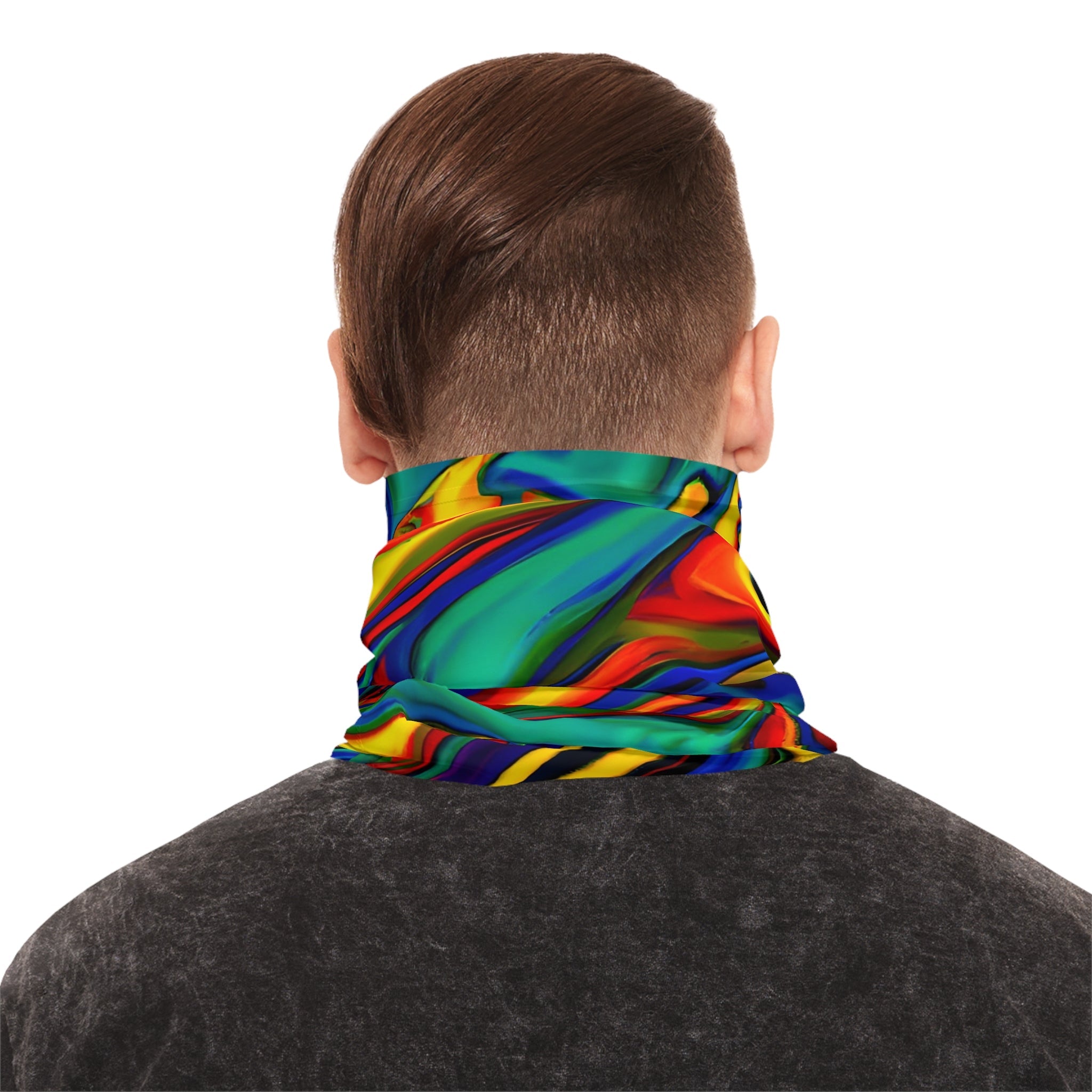 Gaiters - Emerald Chaos Lightweight Neck Gaiter - Acid Daddy