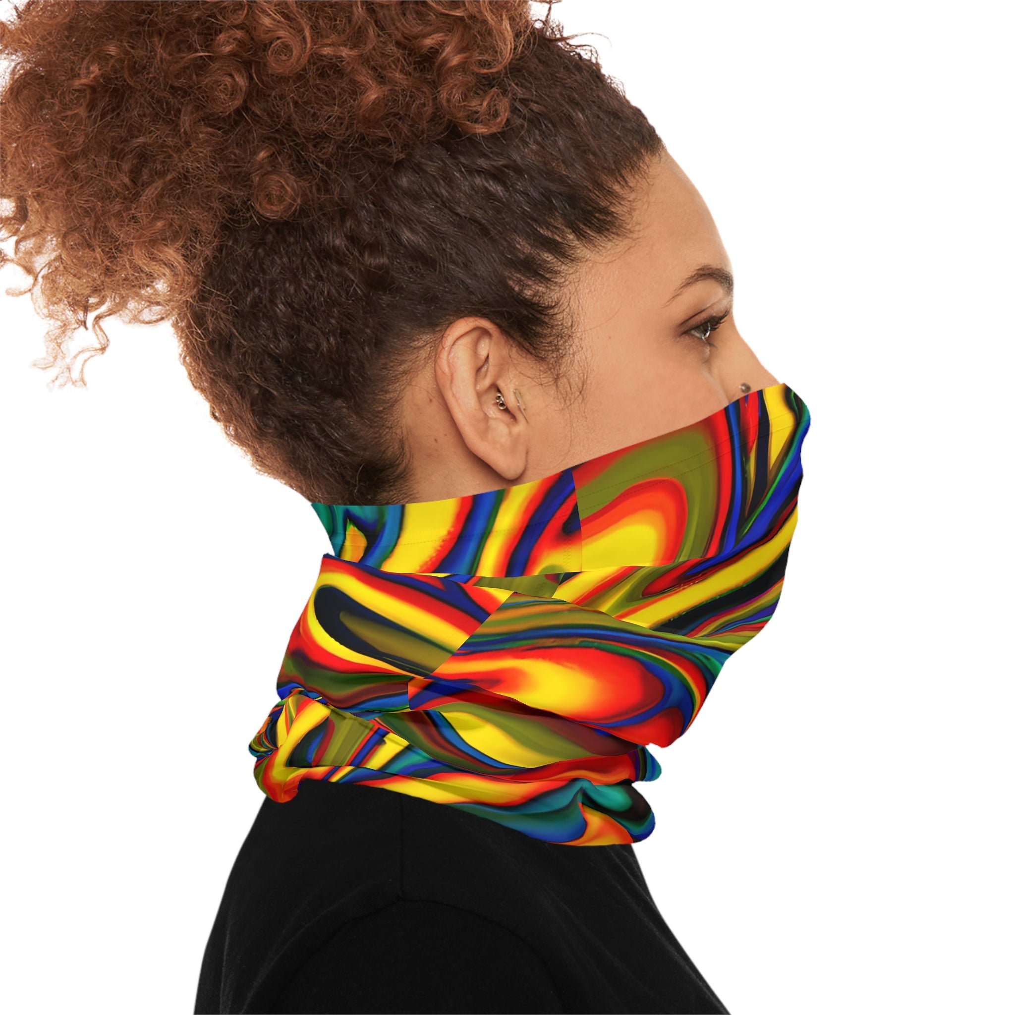 Gaiters - Emerald Chaos Lightweight Neck Gaiter - Acid Daddy
