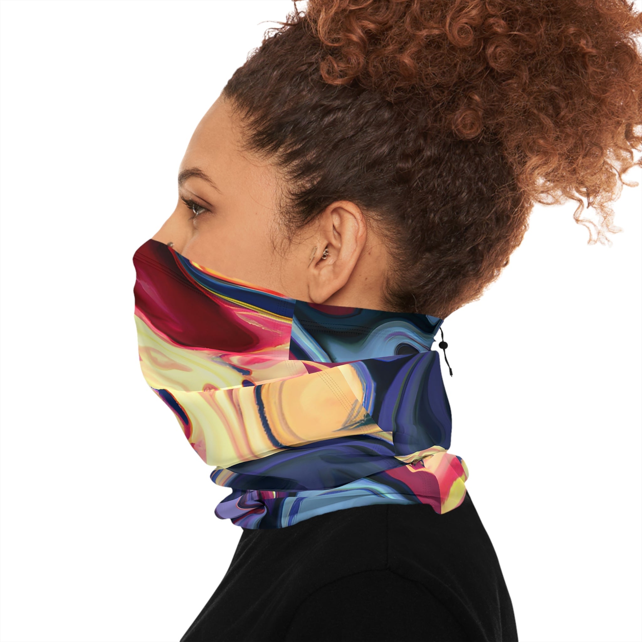 Gaiters - Ice Cream Avalanche Winter Neck Gaiter - Acid Daddy