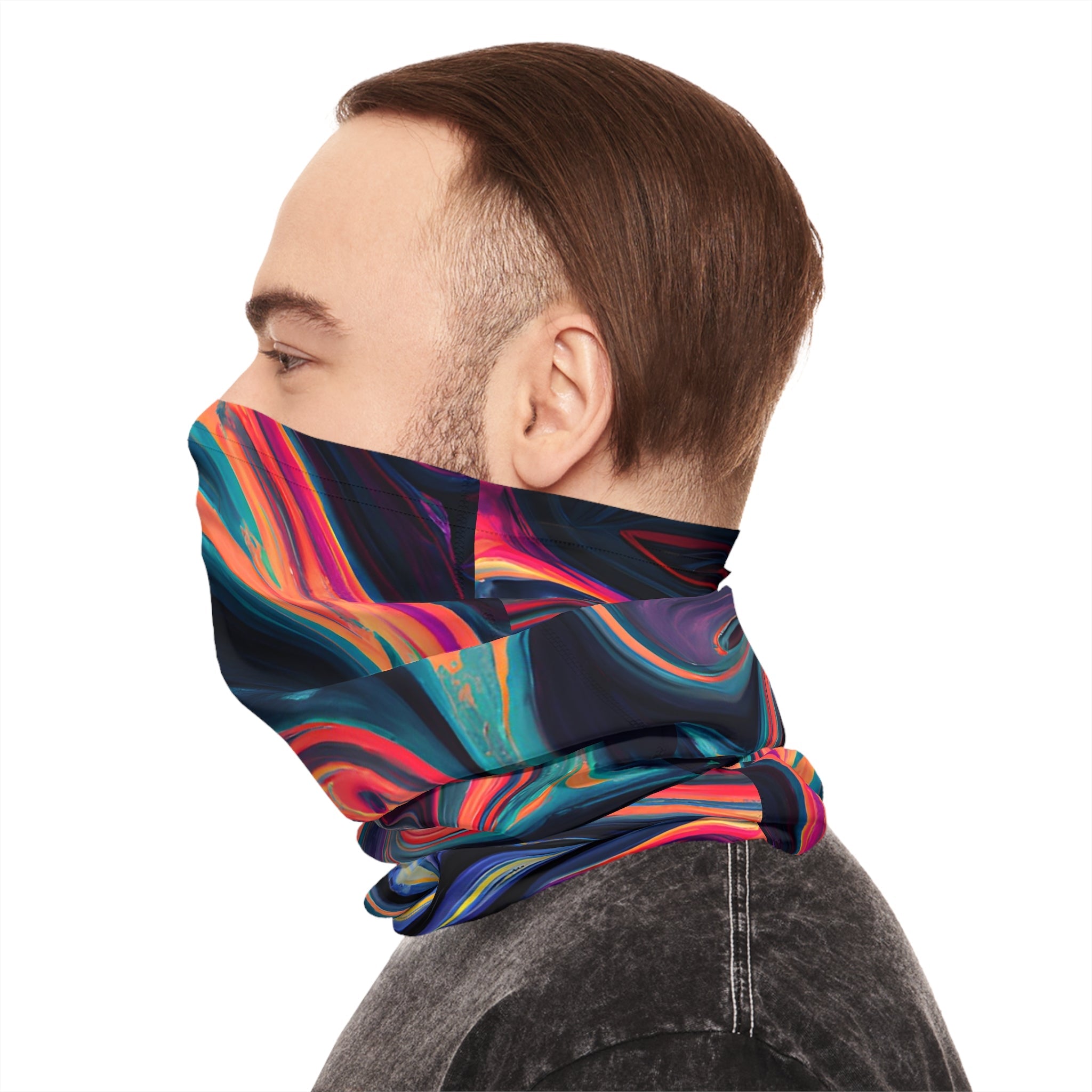 Gaiters - Mushroom Mist Lightweight Neck Gaiter - Acid Daddy