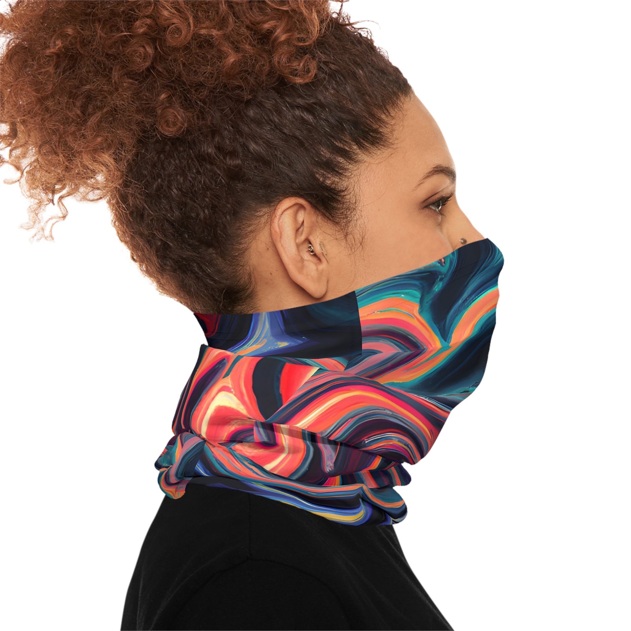 Gaiters - Mushroom Mist Lightweight Neck Gaiter - Acid Daddy