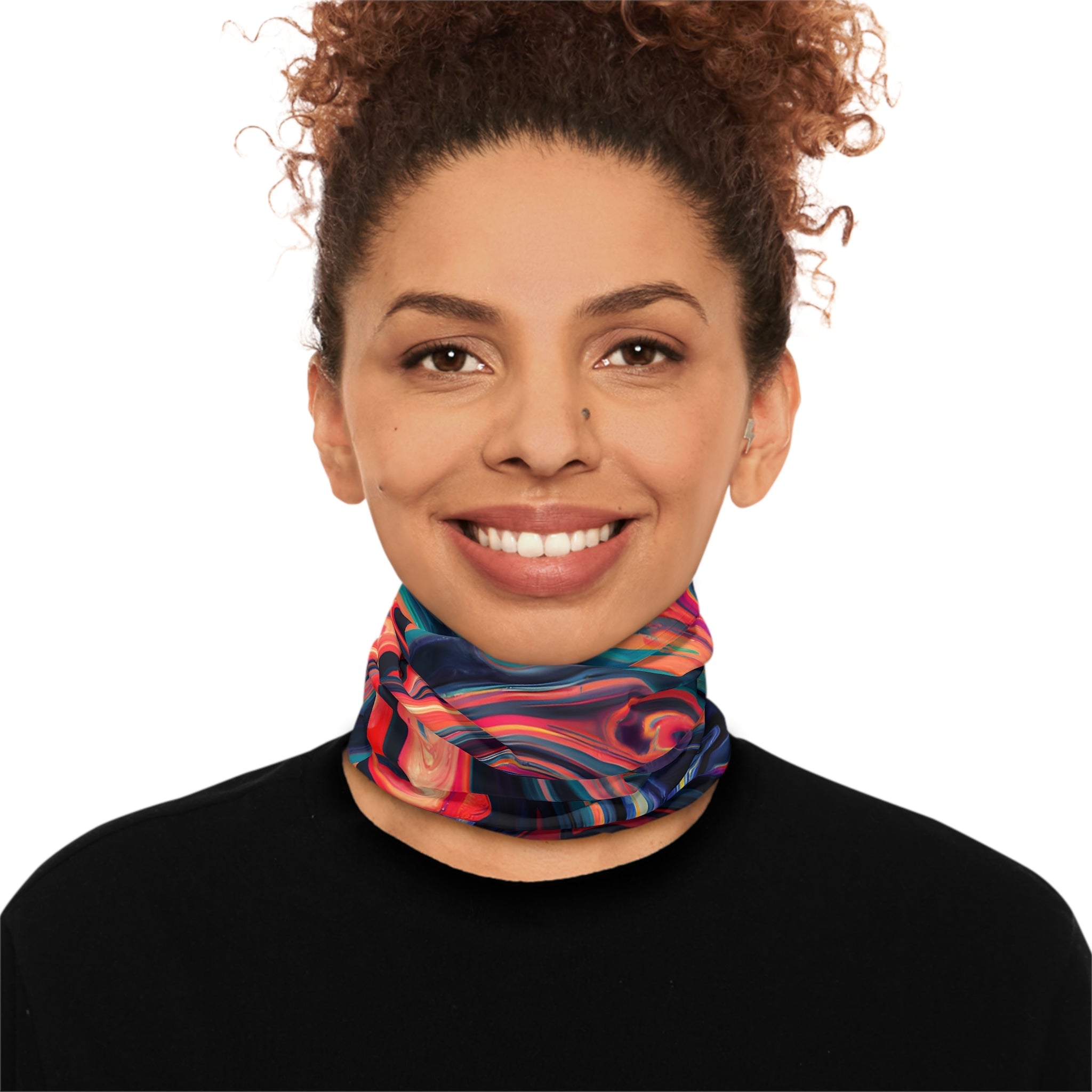 Gaiters - Mushroom Mist Lightweight Neck Gaiter - Acid Daddy