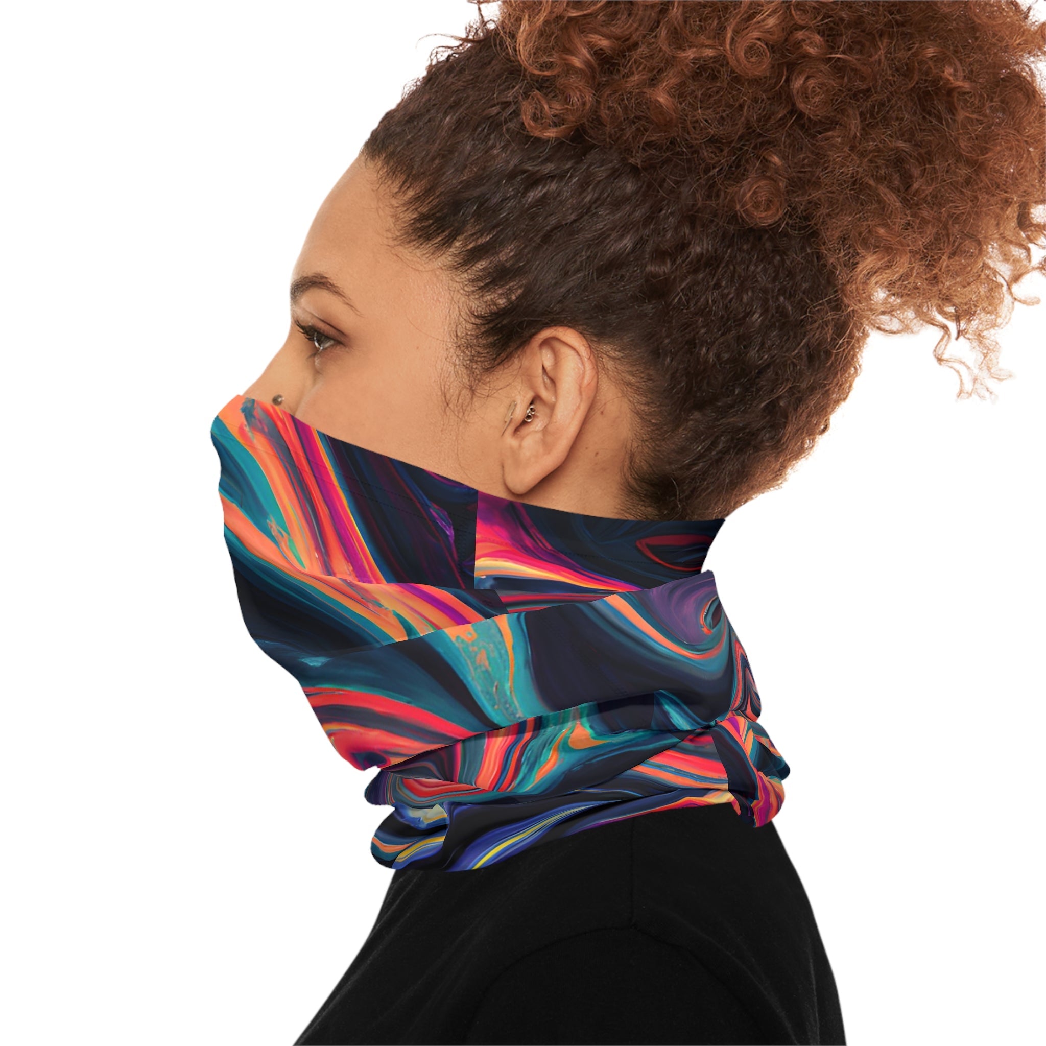 Gaiters - Mushroom Mist Lightweight Neck Gaiter - Acid Daddy
