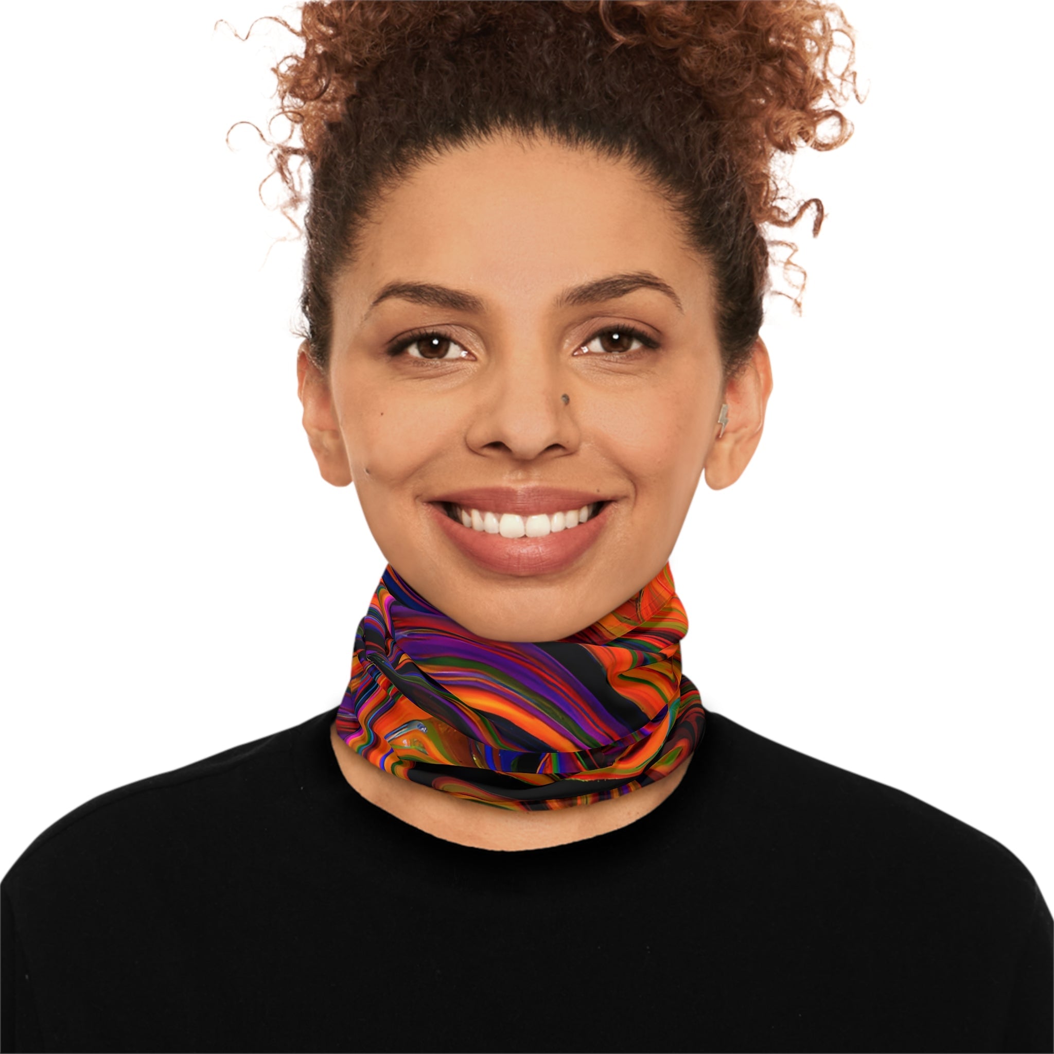 Gaiters - Mysterious Depth Cool Lightweight Neck Gaiter - Acid Daddy
