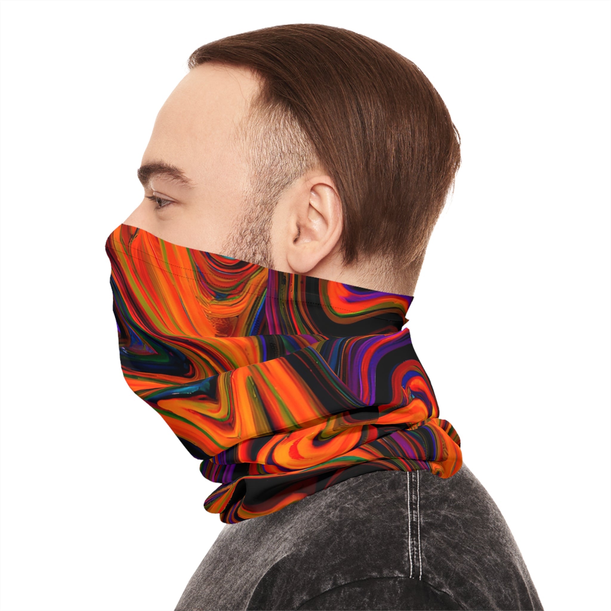 Gaiters - Mysterious Depth Cool Lightweight Neck Gaiter - Acid Daddy