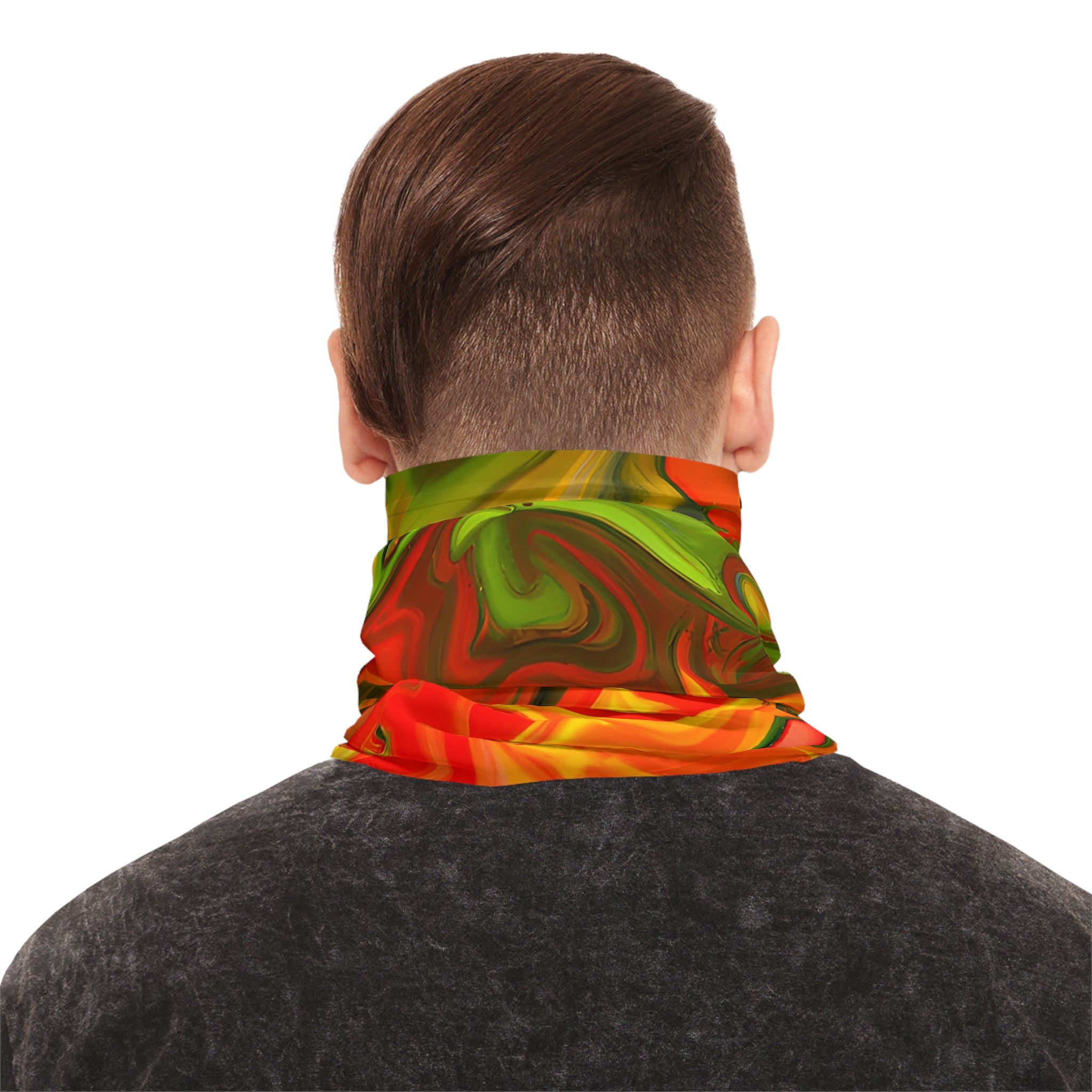 Gaiters - Orange Groove Midweight Neck Gaiter - Acid Daddy