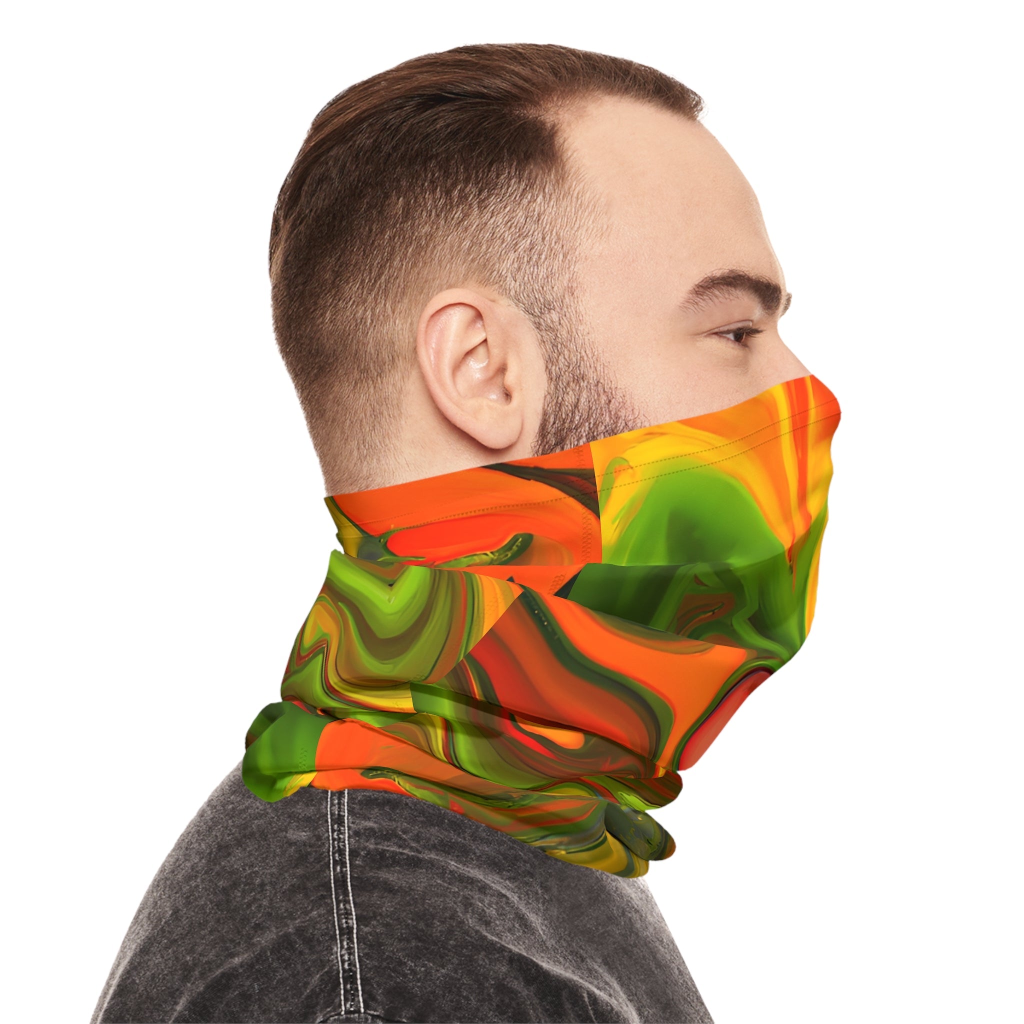 Gaiters - Orange Groove Midweight Neck Gaiter - Acid Daddy