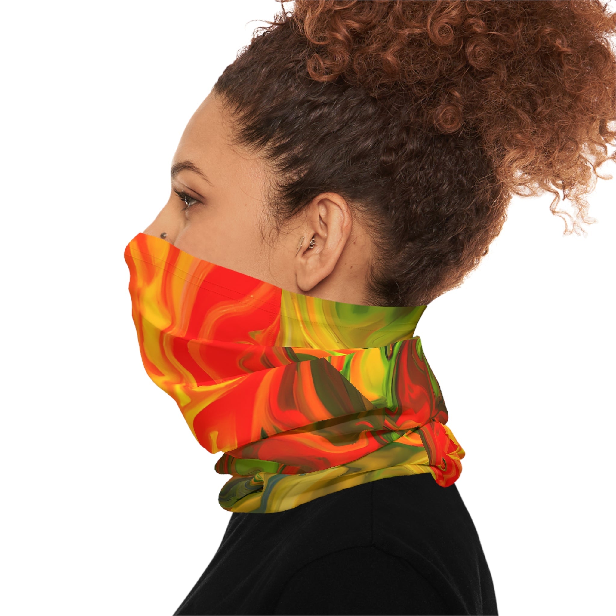Gaiters - Orange Groove Midweight Neck Gaiter - Acid Daddy