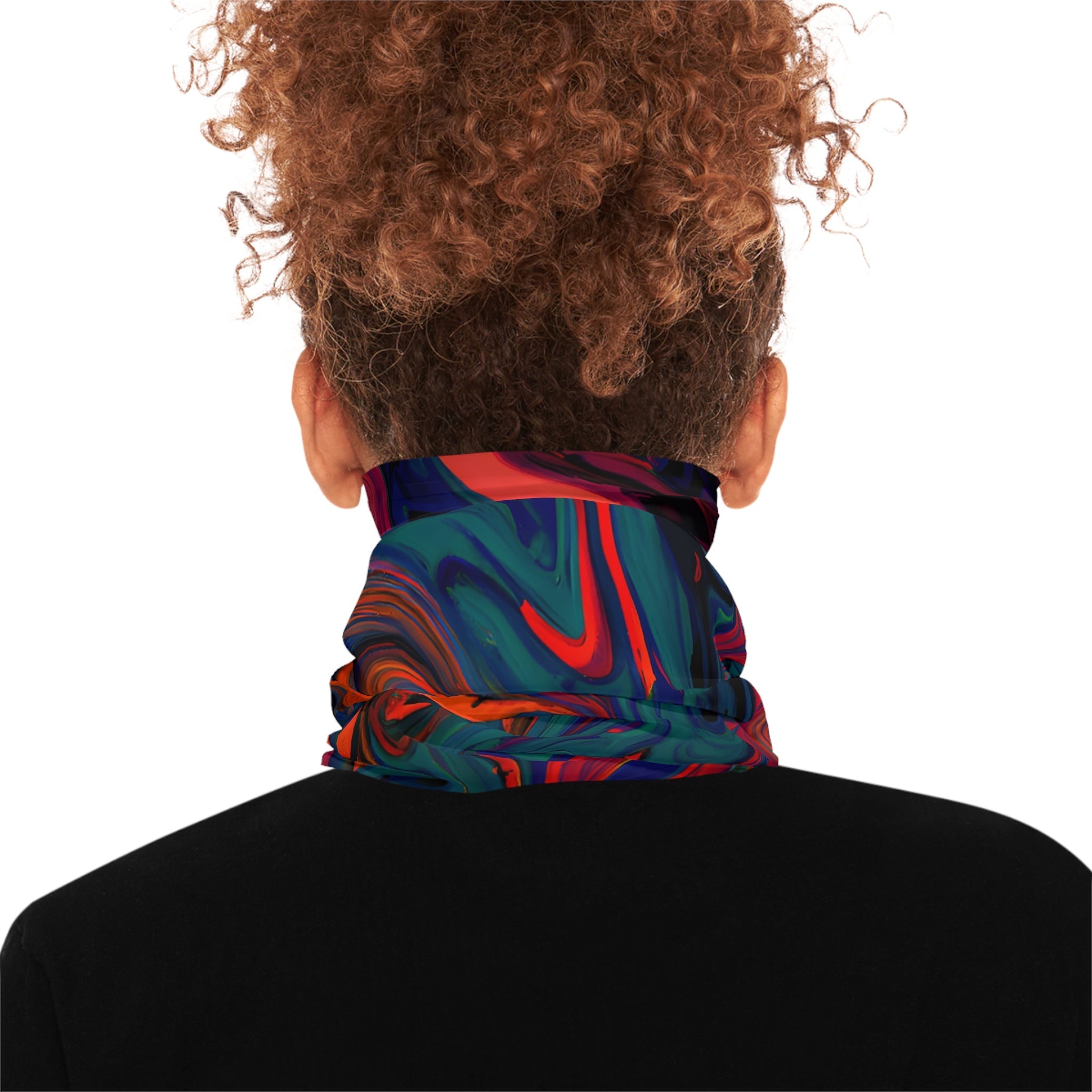 Gaiters - Painted Trip Design Lightweight Neck Gaiter - Acid Daddy