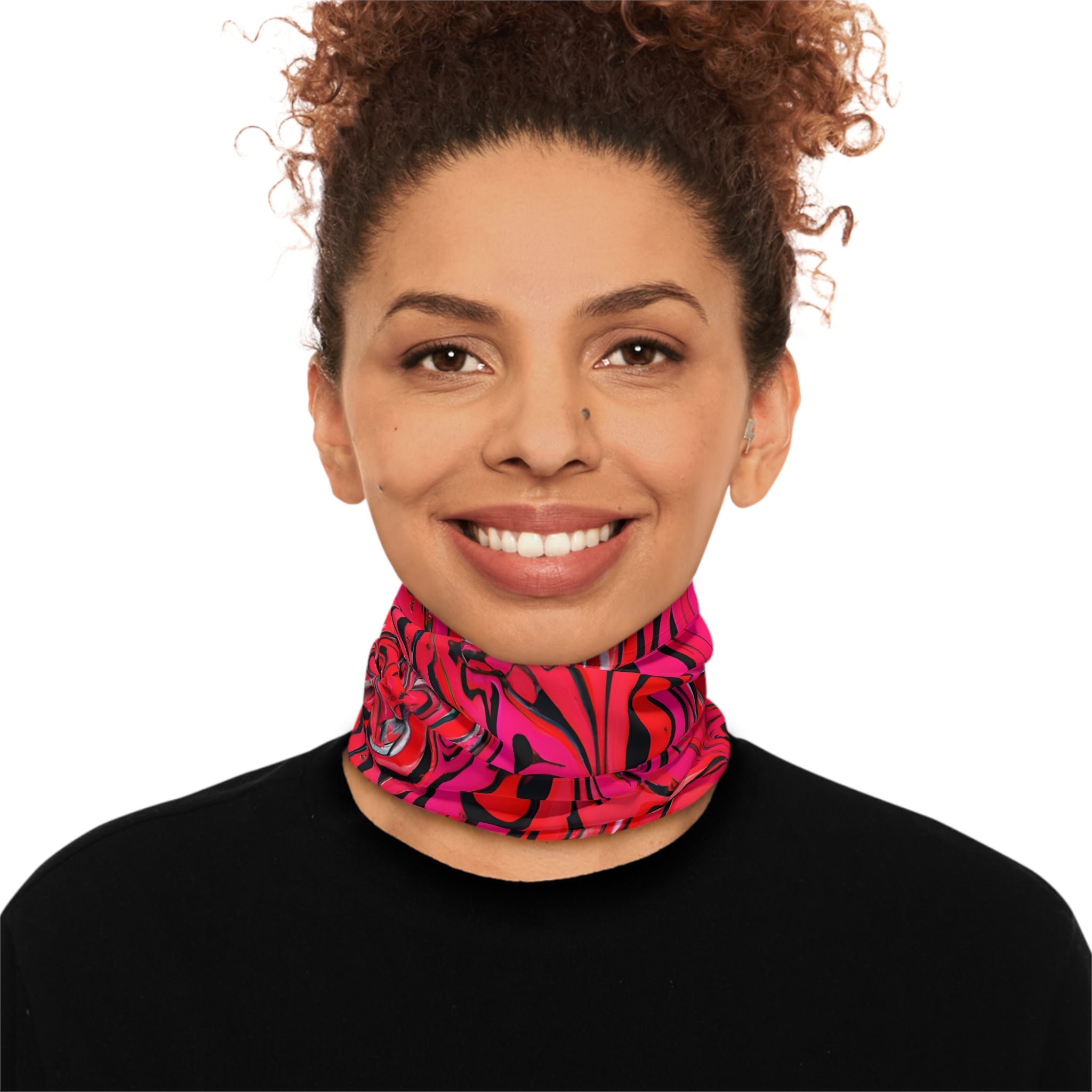 Gaiters - Psychedelic Pink Trip Midweight Neck Gaiter - Acid Daddy