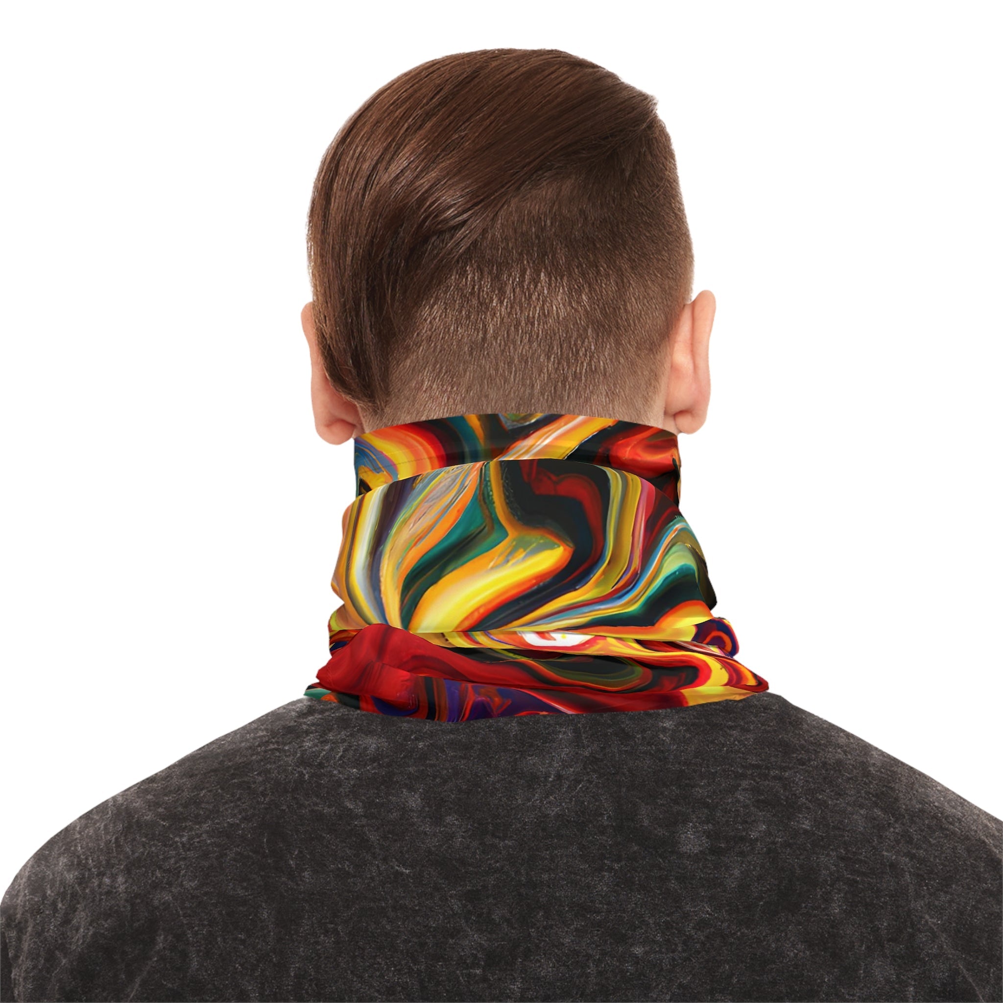 Gaiters - Spicy Swirl Lightweight Neck Gaiter - Acid Daddy