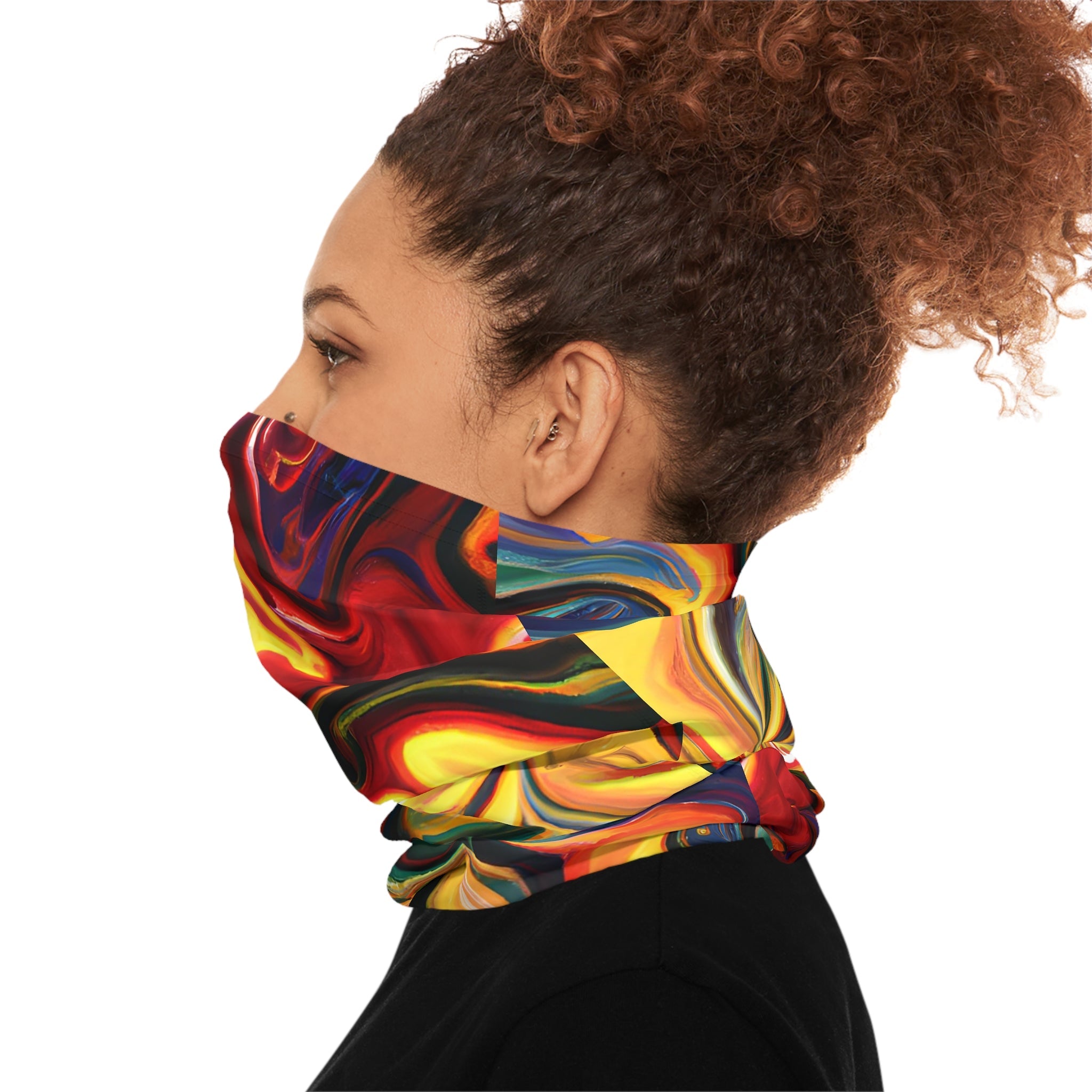 Gaiters - Spicy Swirl Lightweight Neck Gaiter - Acid Daddy