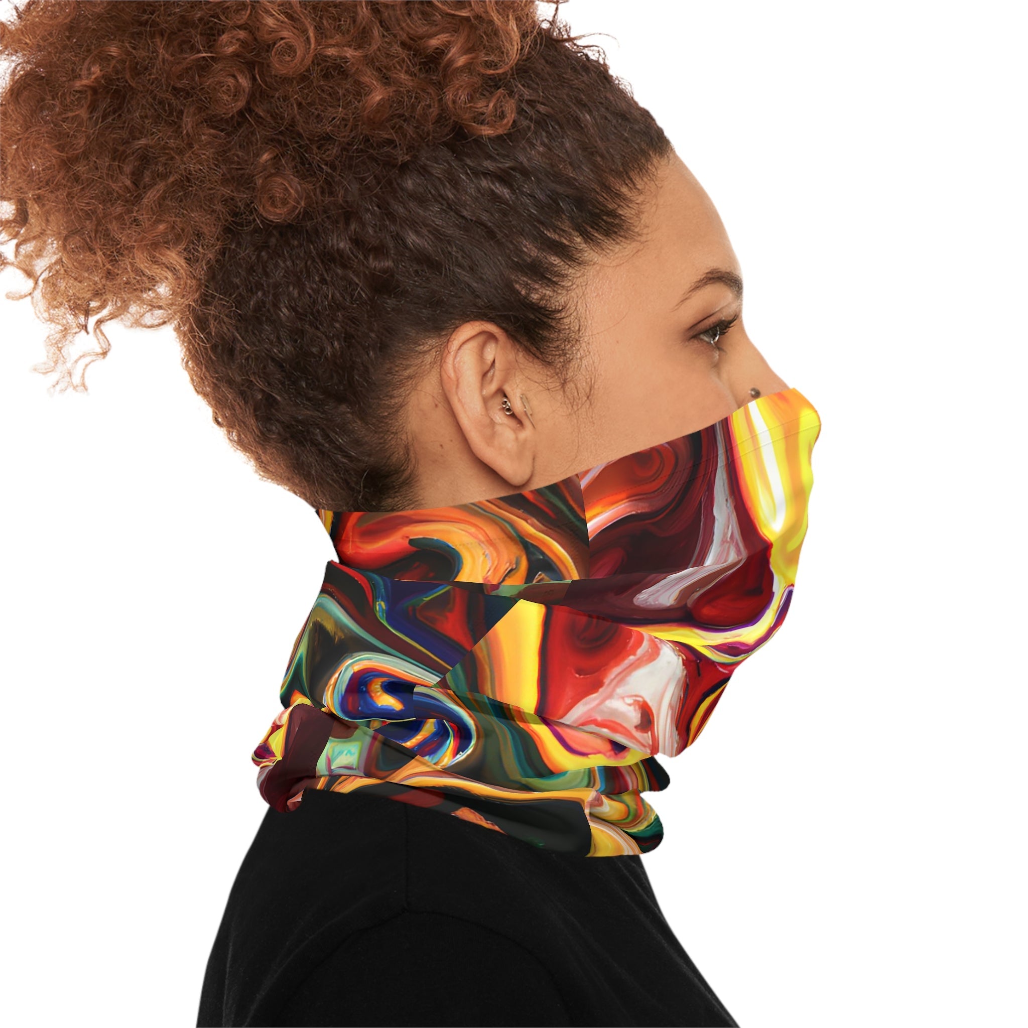 Gaiters - Spicy Swirl Lightweight Neck Gaiter - Acid Daddy