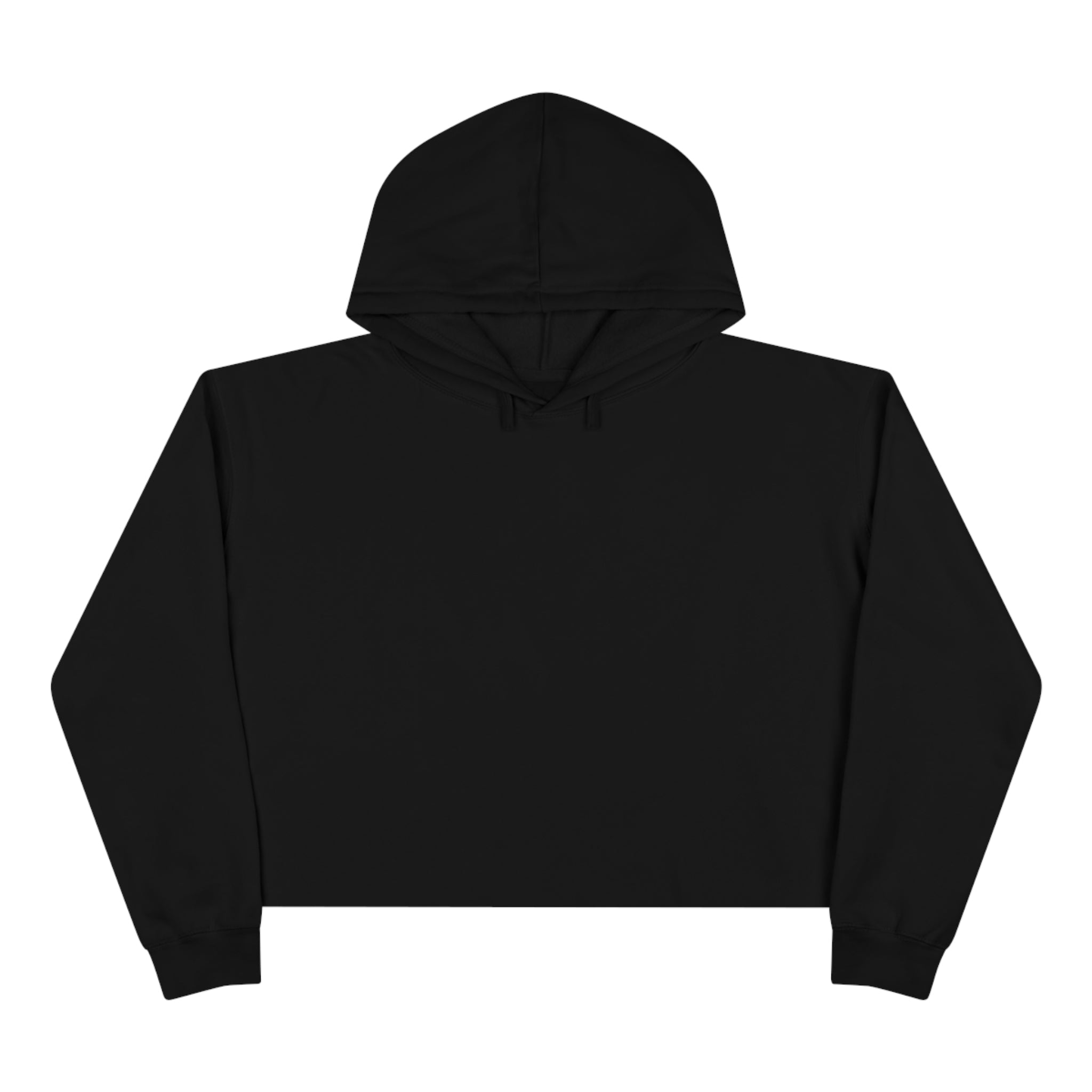 Crop Hoodies - Stay Trippy Little Hippie Crop Hoodie (Back Print) - Acid Daddy