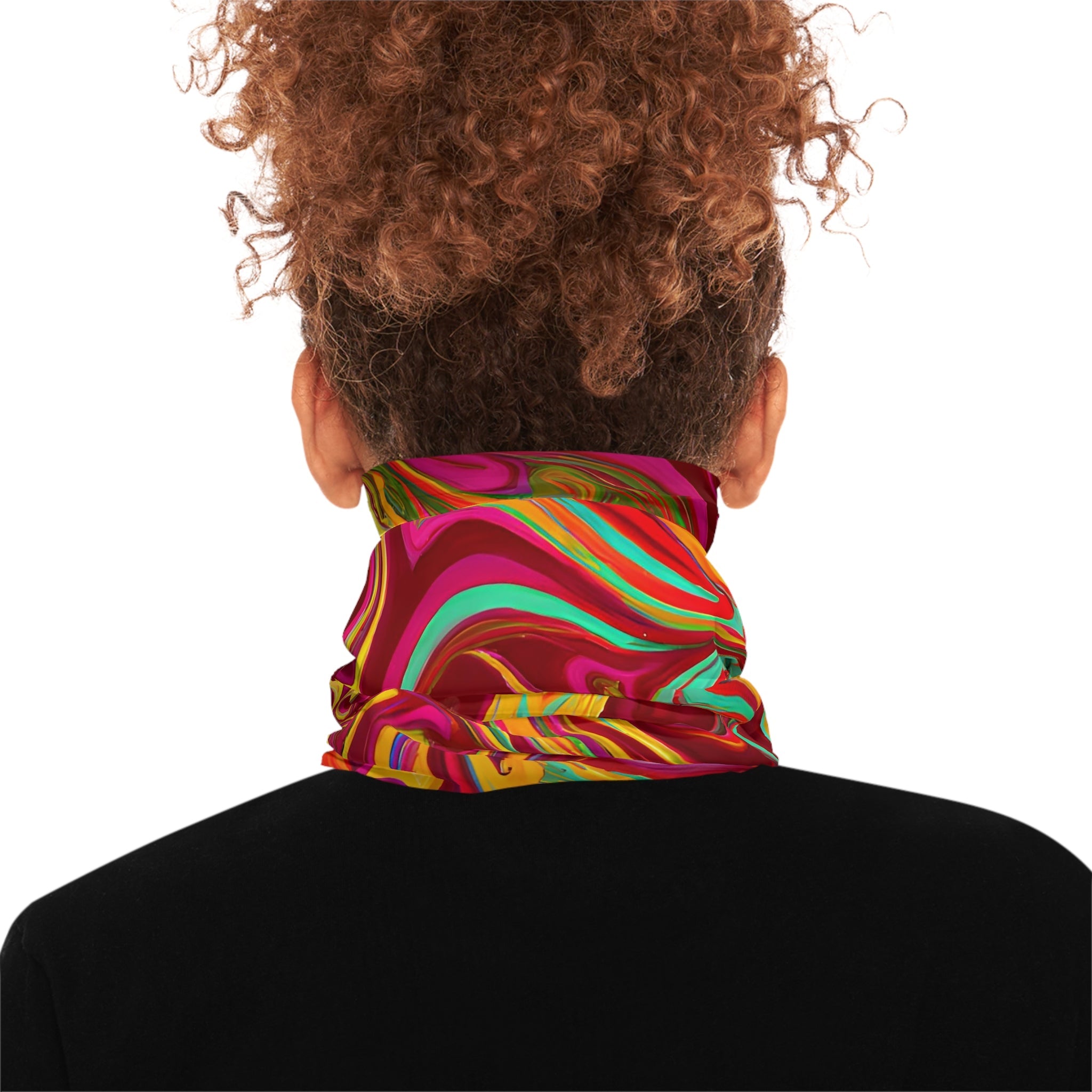 Gaiters - Vibrant Hawaiian Breeze Midweight Neck Gaiter - Acid Daddy