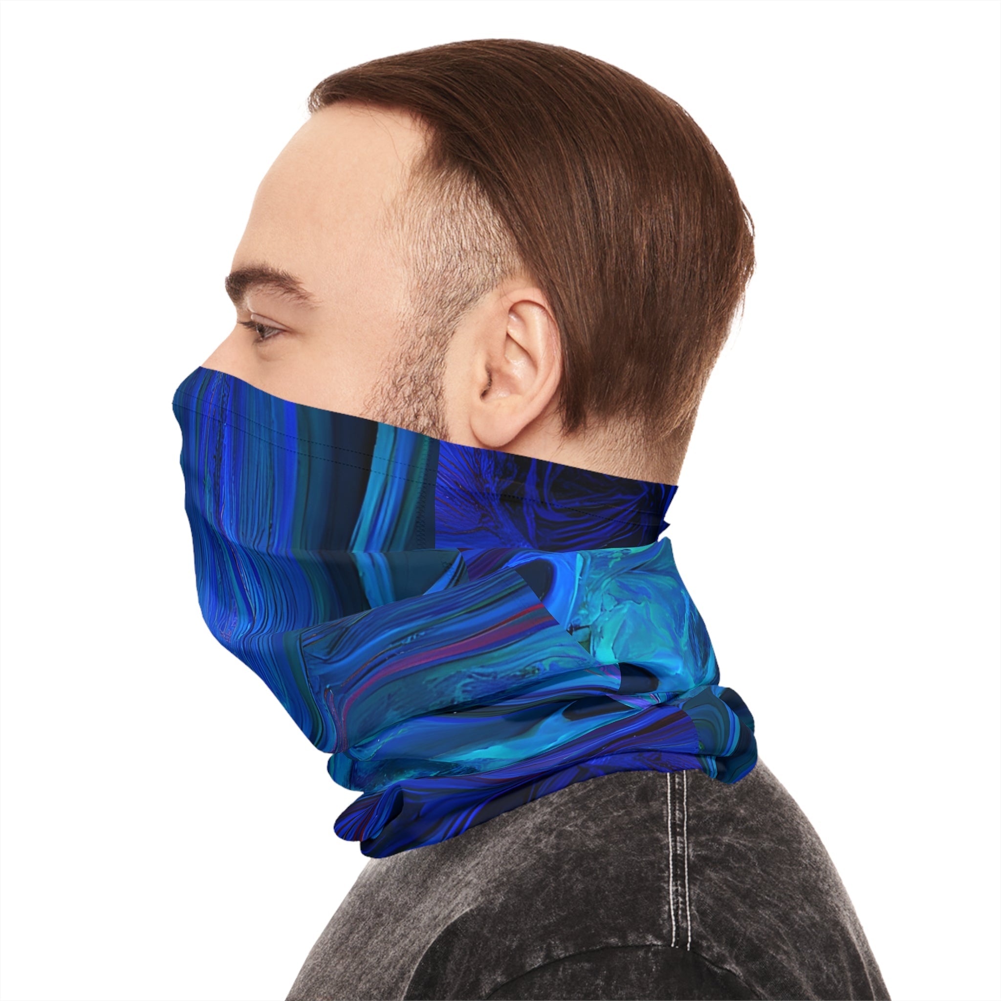 Gaiters - Visceral Blue Cool Comfort Lightweight Neck Gaiter - Acid Daddy