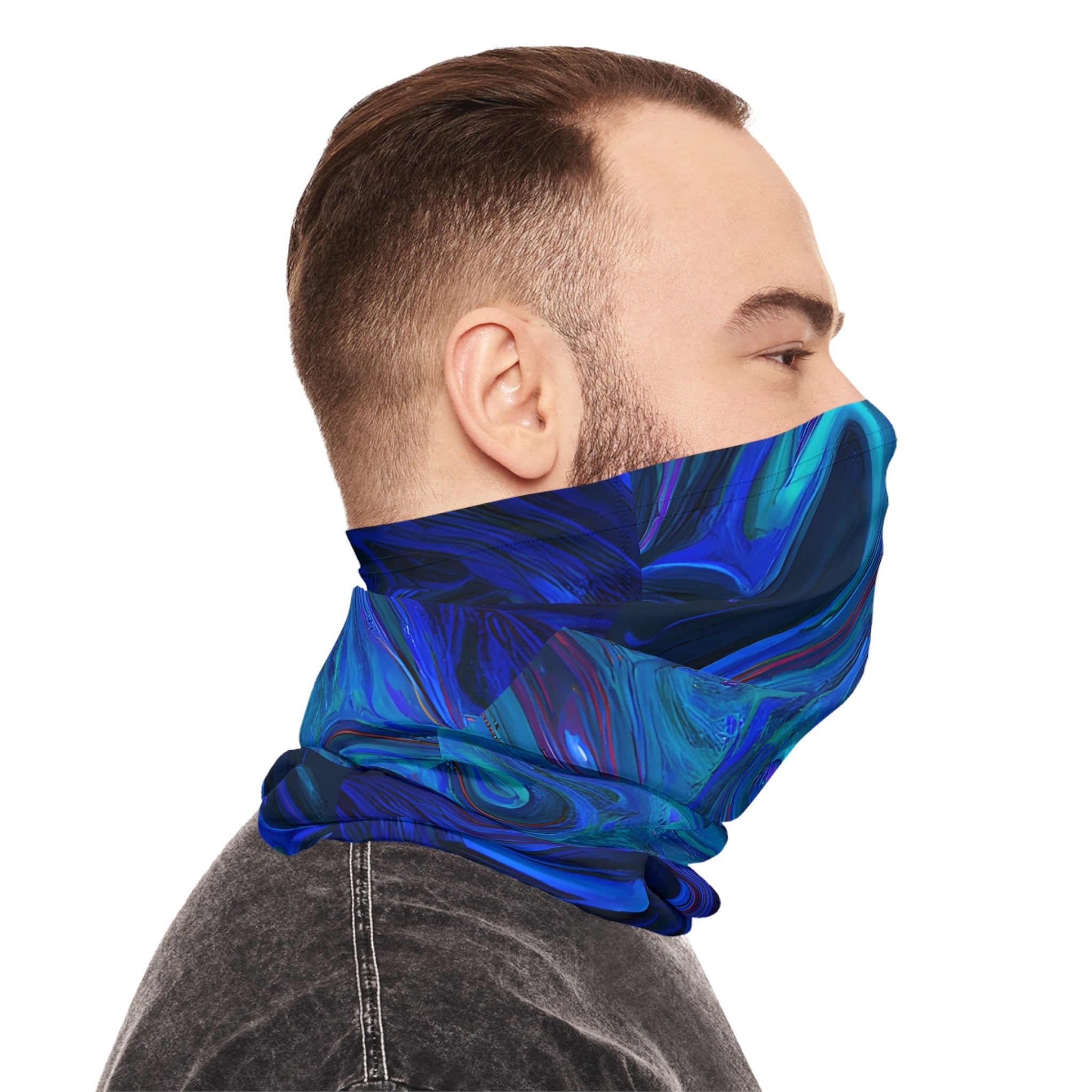 Gaiters - Visceral Blue Cool Comfort Lightweight Neck Gaiter - Acid Daddy