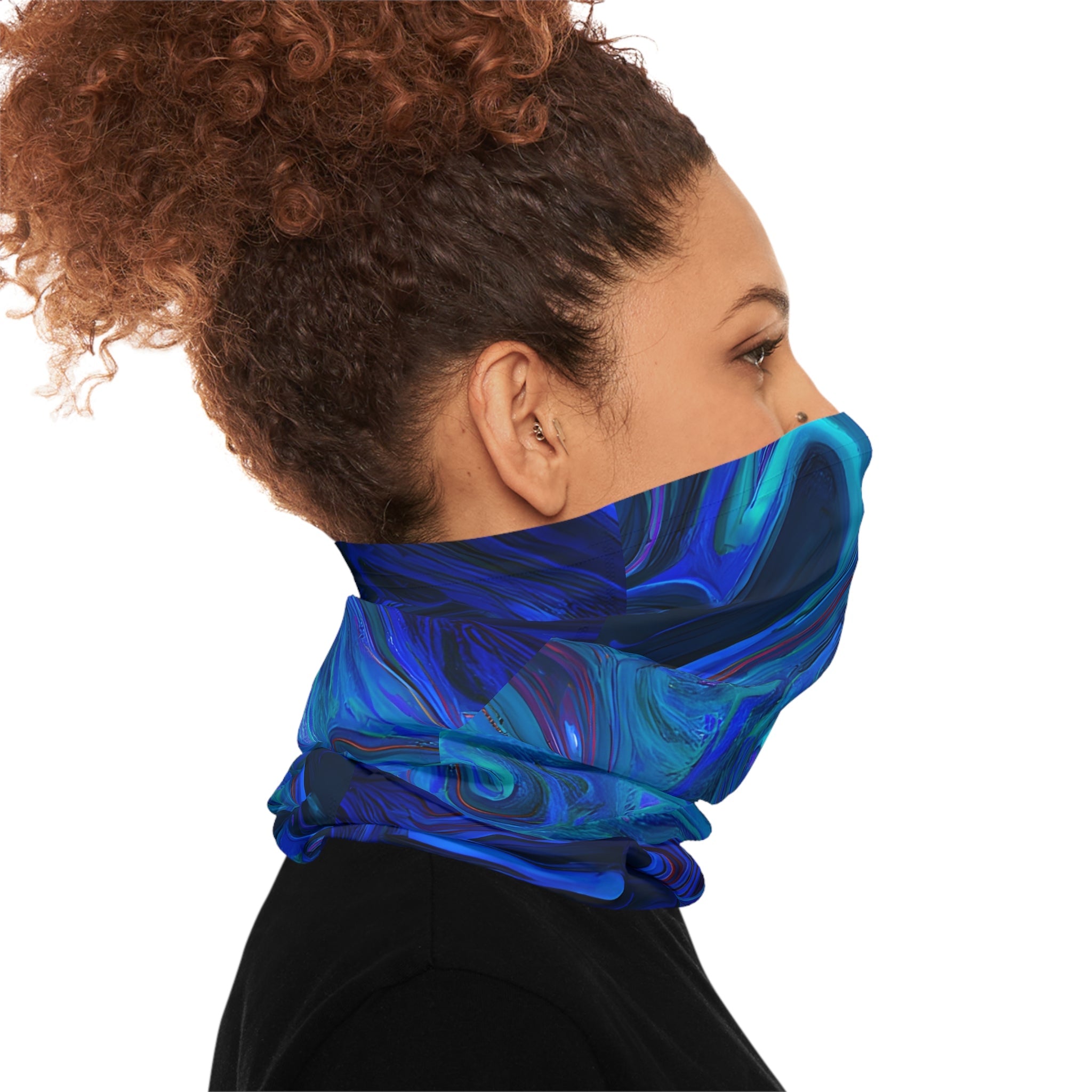 Gaiters - Visceral Blue Cool Comfort Lightweight Neck Gaiter - Acid Daddy