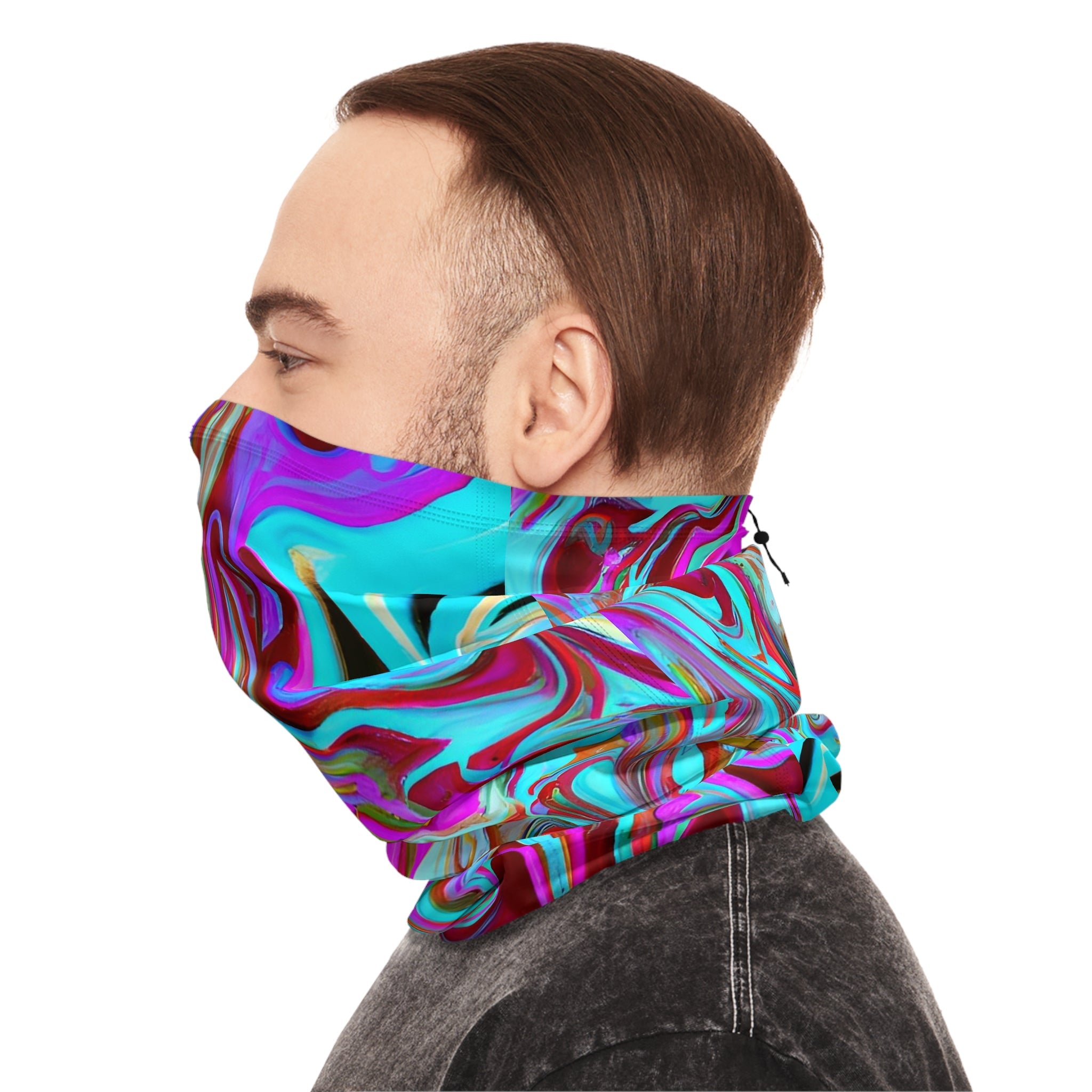 Gaiters - Winter Magic Neck Gaiter - Acid Daddy