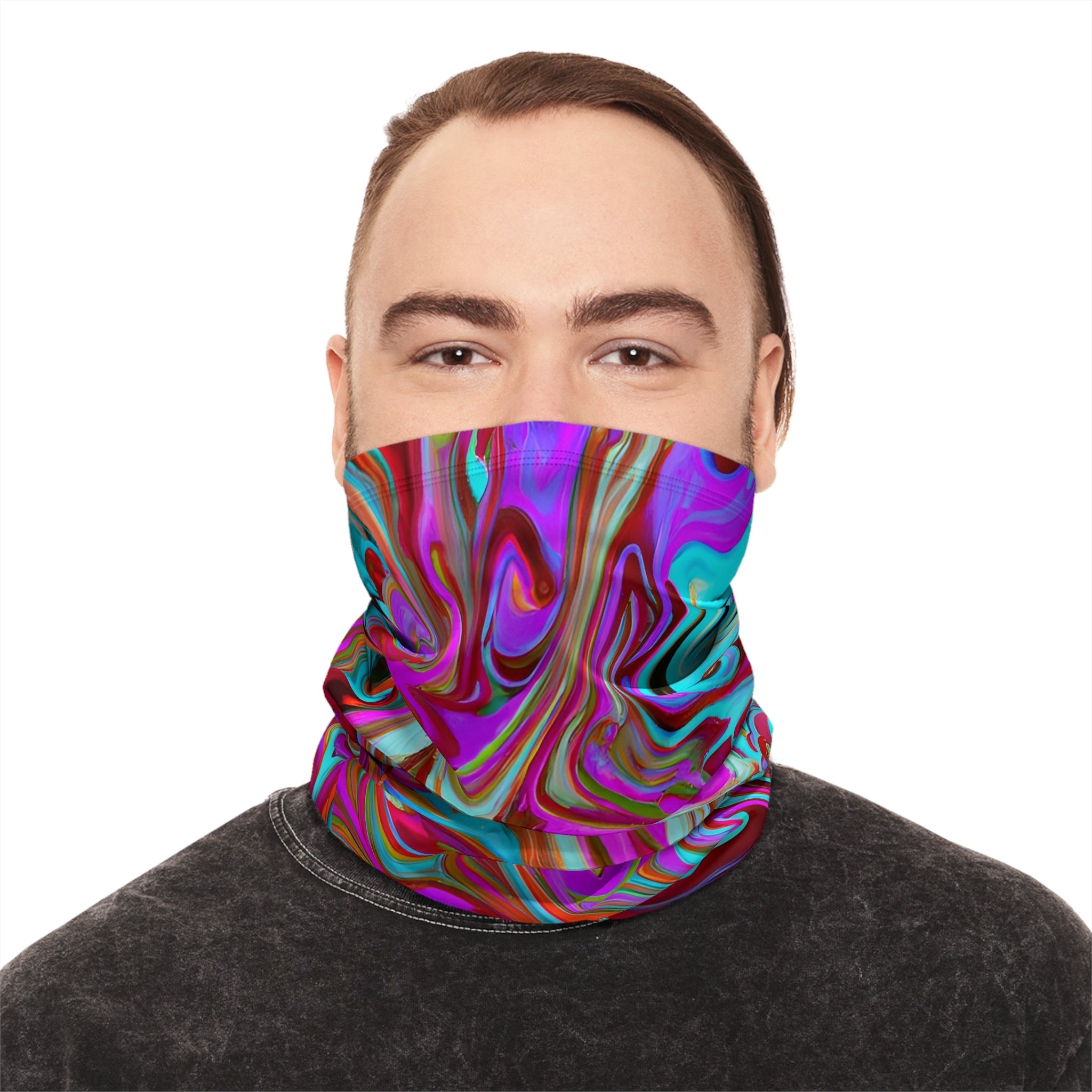 Gaiters - Winter Magic Neck Gaiter - Acid Daddy