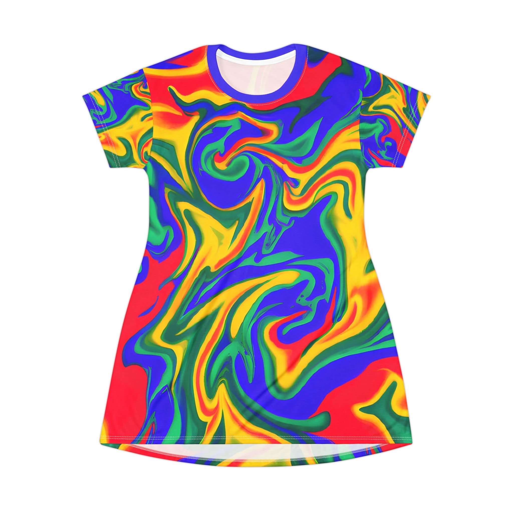 Festival Dresses - Electric Zoo T - Shirt Dress - Acid Daddy
