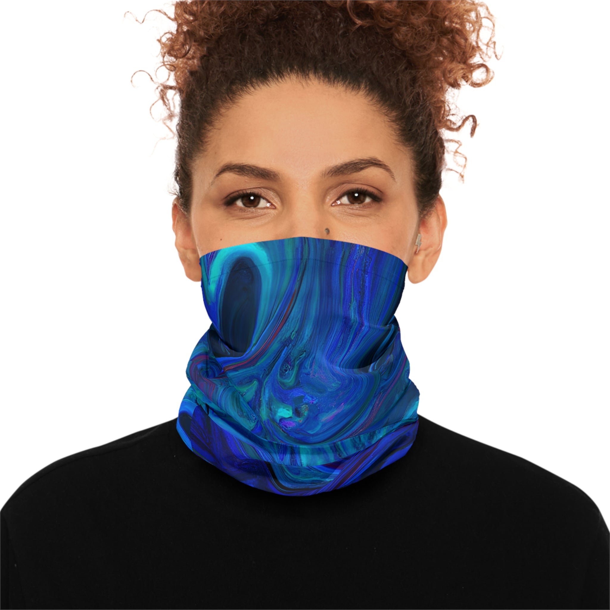Visceral Blue Lightweight Neck Gaiter