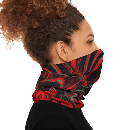 Raging Red Heart Lightweight Neck Gaiter