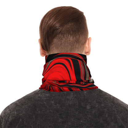 Raging Red Heart Lightweight Neck Gaiter