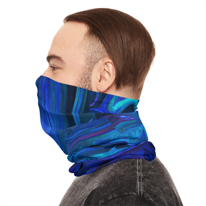 Visceral Blue Lightweight Neck Gaiter