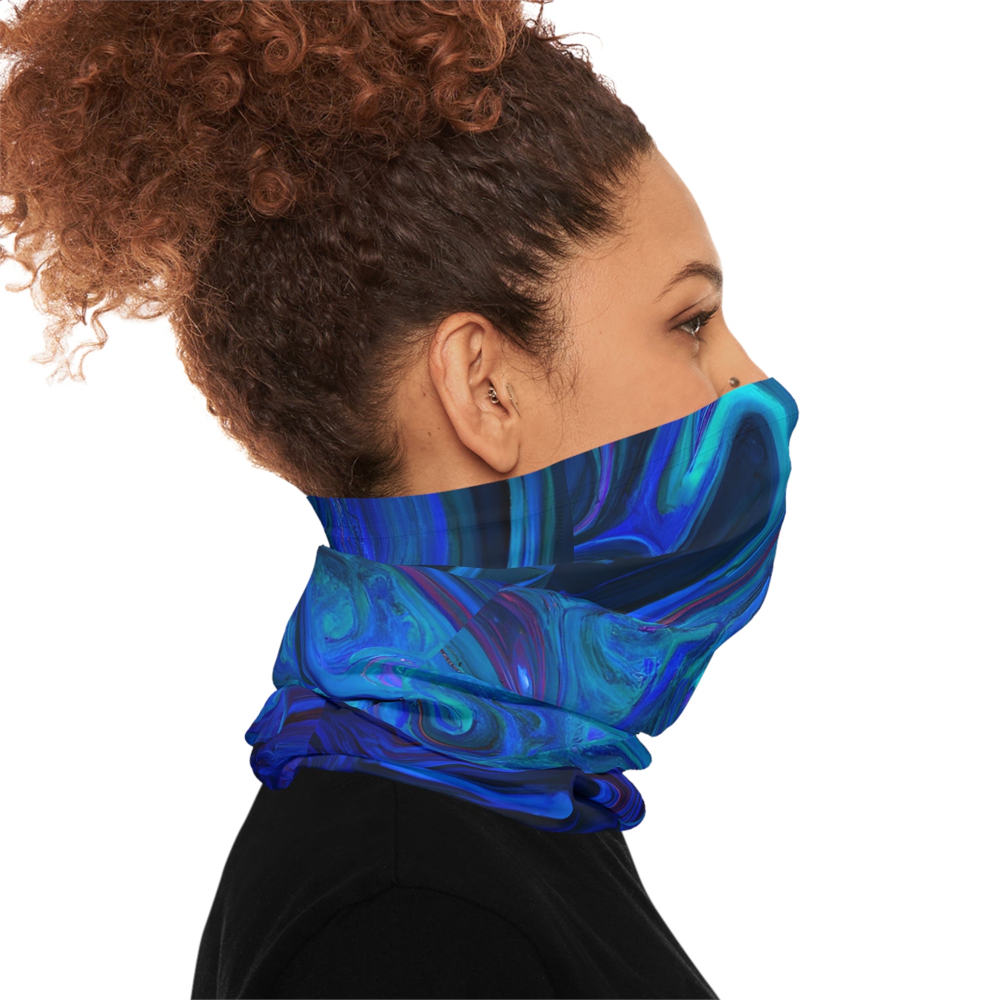 Visceral Blue Lightweight Neck Gaiter
