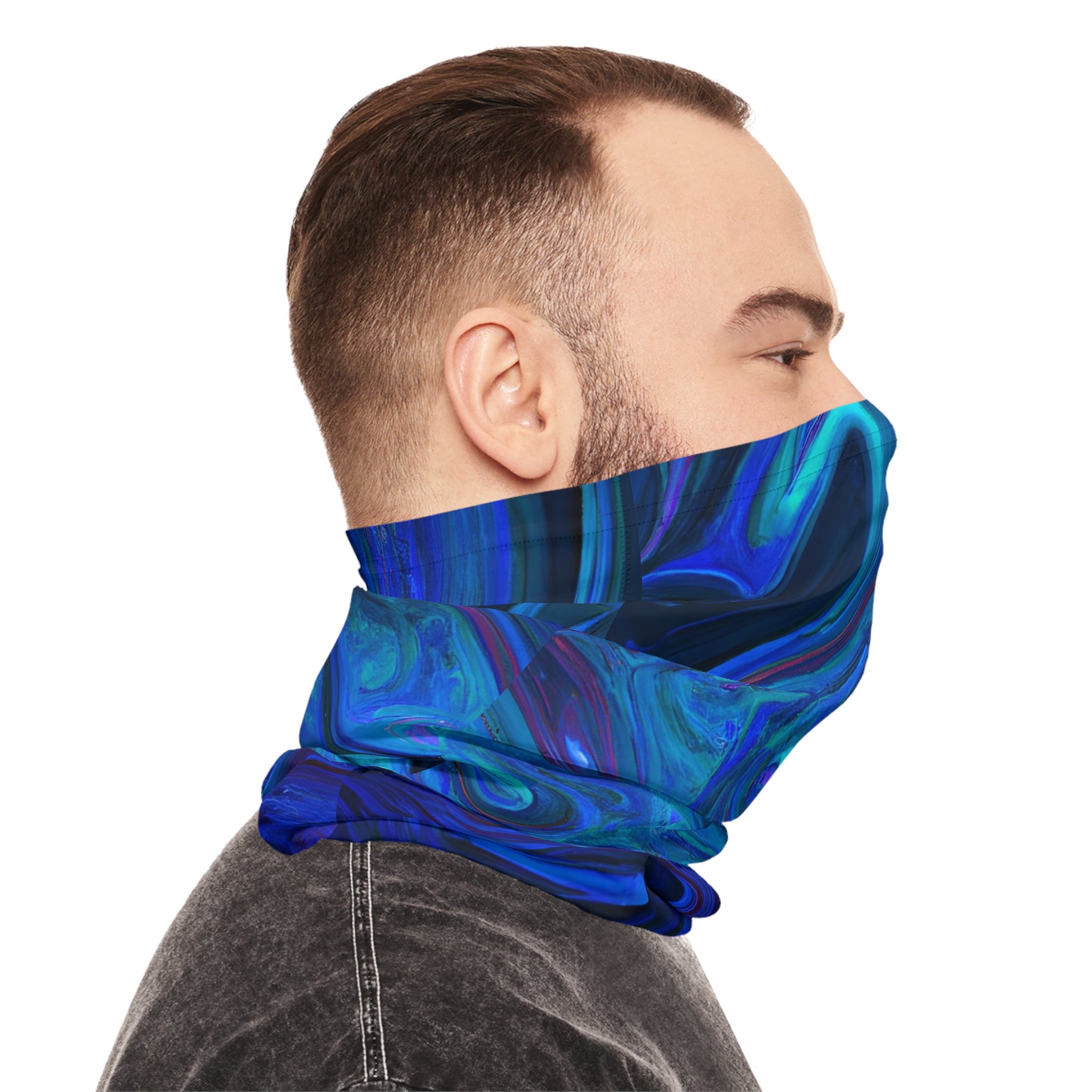 Visceral Blue Lightweight Neck Gaiter